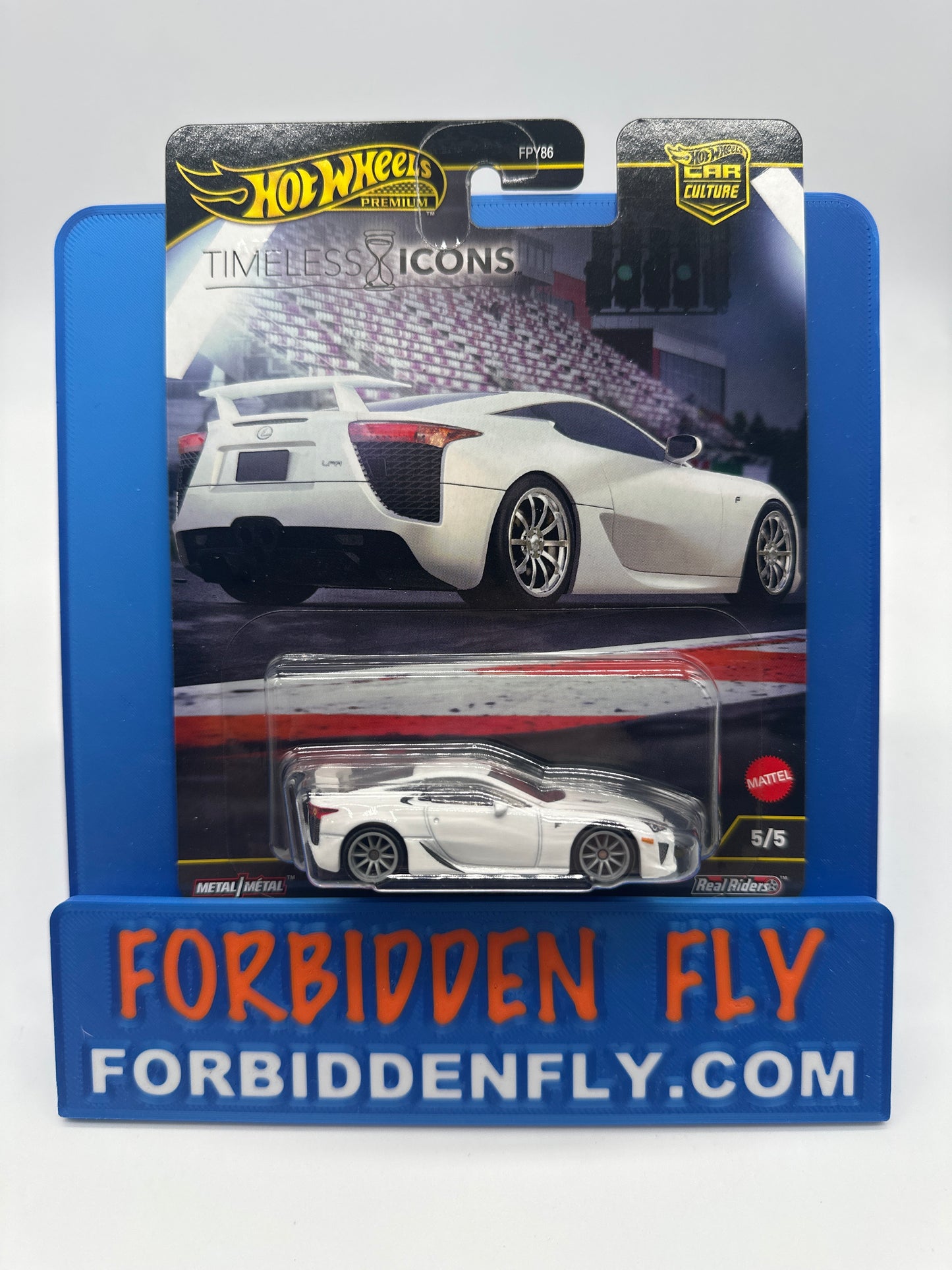 Hot Wheels Car Culture Premium - Timeless Icons Series Single - #5/5 - Lexus LFA
