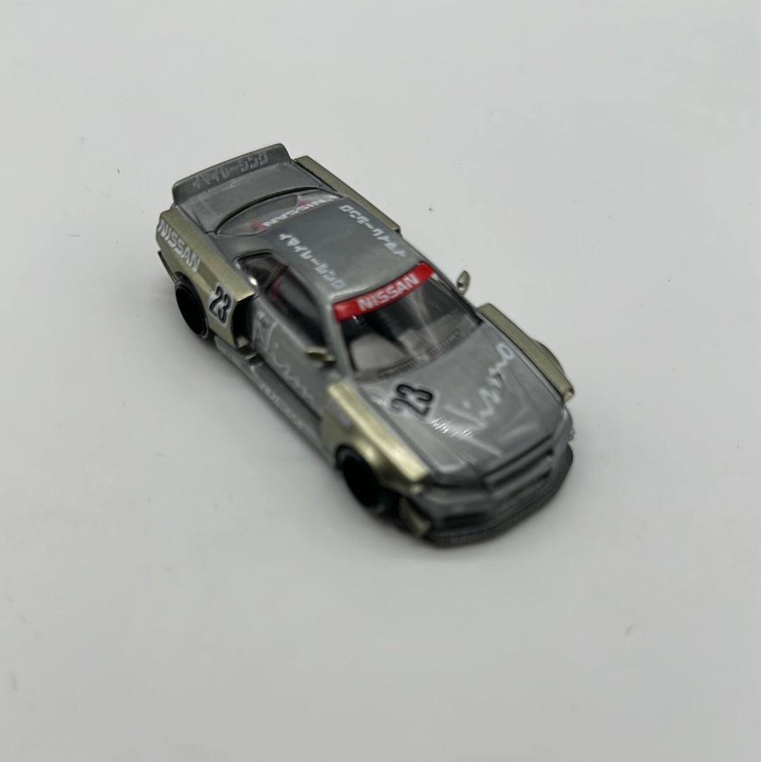 Kaido House (x MiniGT) - Raw Chase Release #103 - Green Nissan Nismo Skyline GT-R (R34) - Kaido Works V4