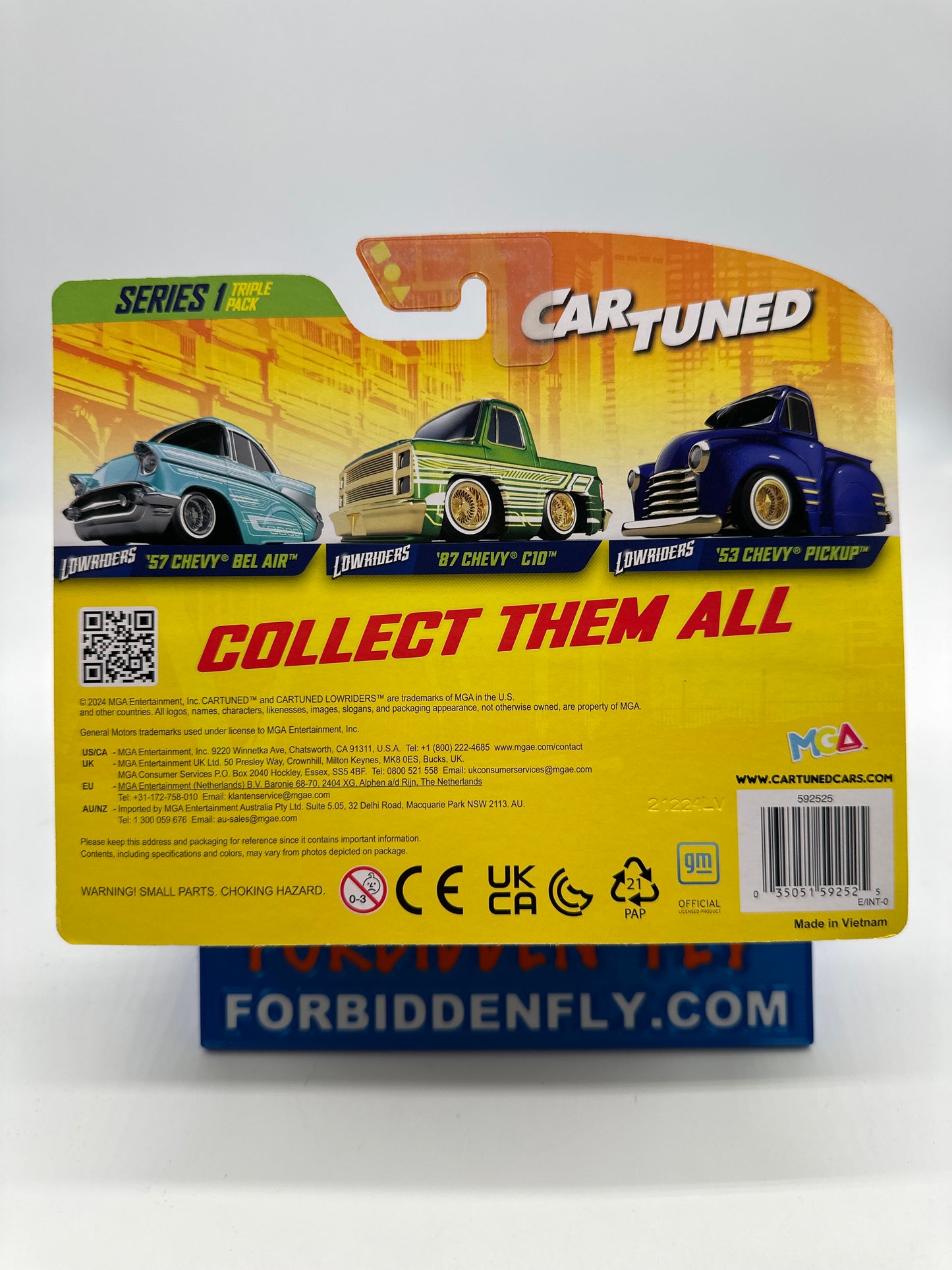 CarTuned - Hobby Exclusive - Series 1 - Triple Pack (Multipack) Release - ‘57 Chevy Bel Air, ‘87 Chevy C10 & ‘53 Chevy Pickup