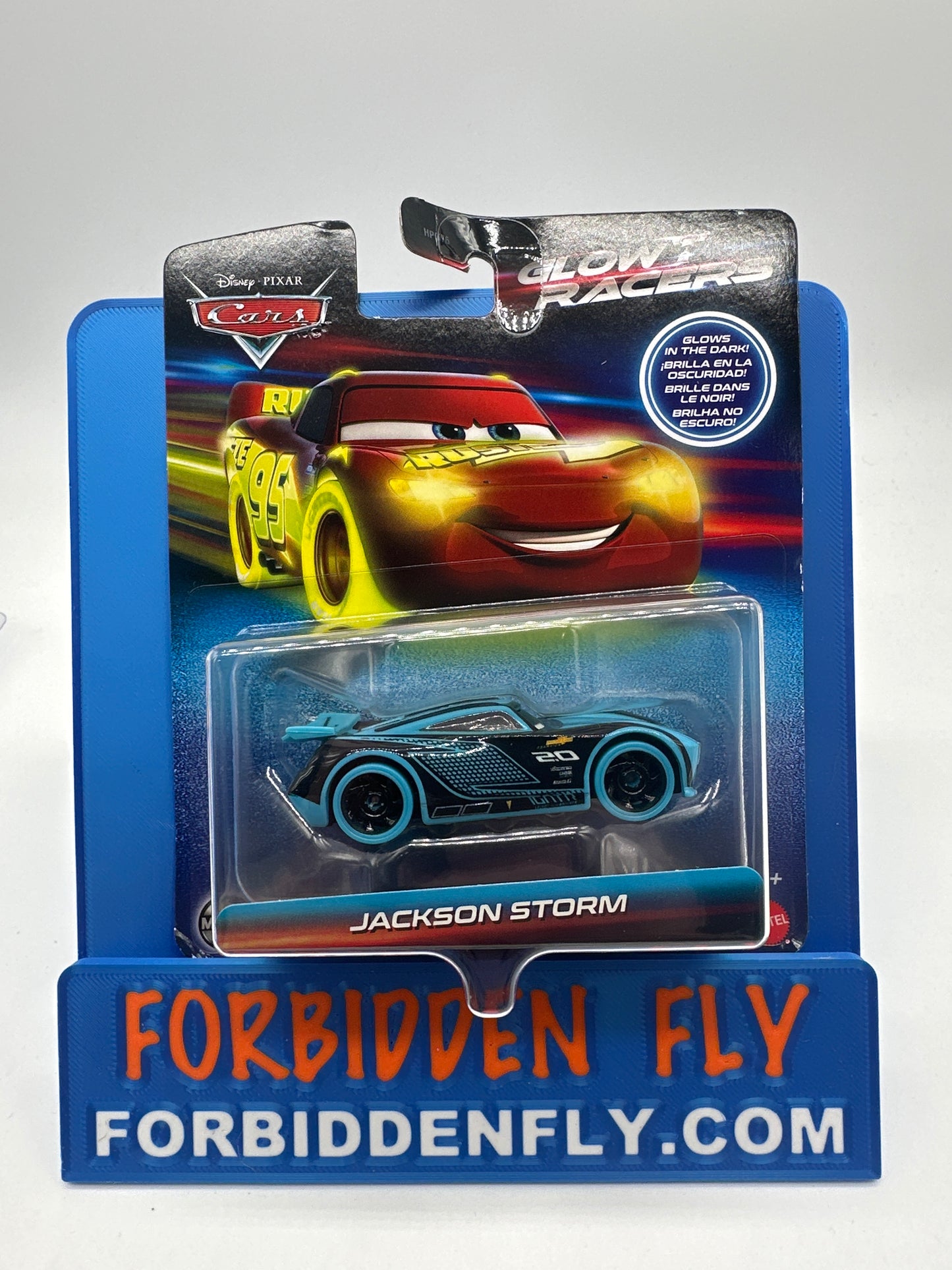 Disney Pixar Cars Movie - Glow Racers Series - Jackson Storm