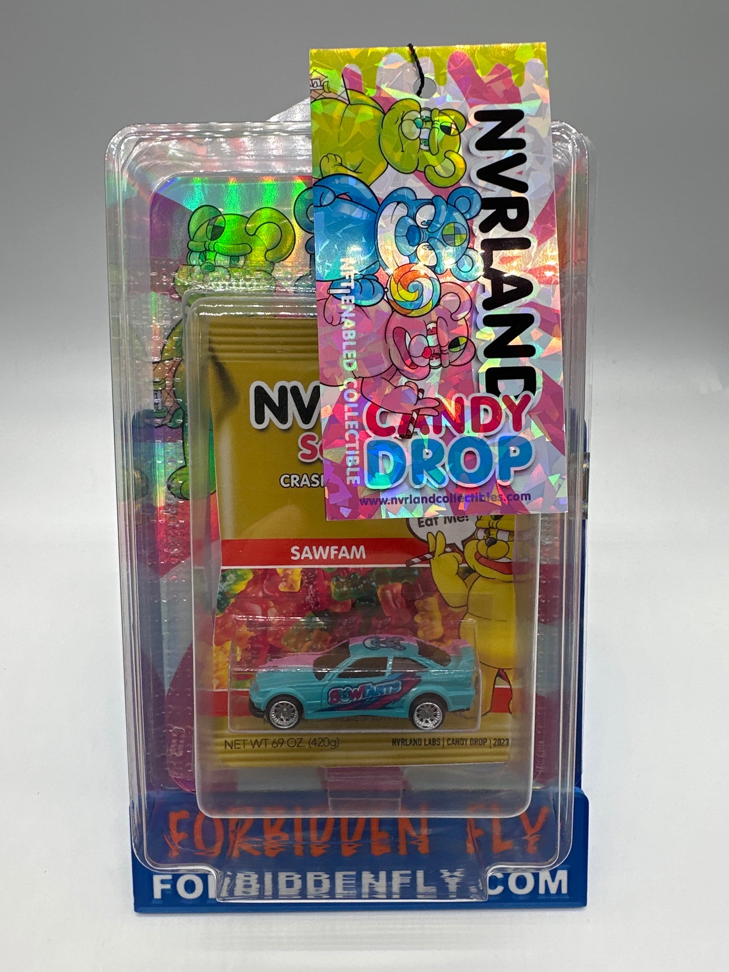 NVRLand Collectibles - 2023 WhatNot Candy Drop Release Car - 1994 BMW M3 GTR - Sawfam - SawTarts