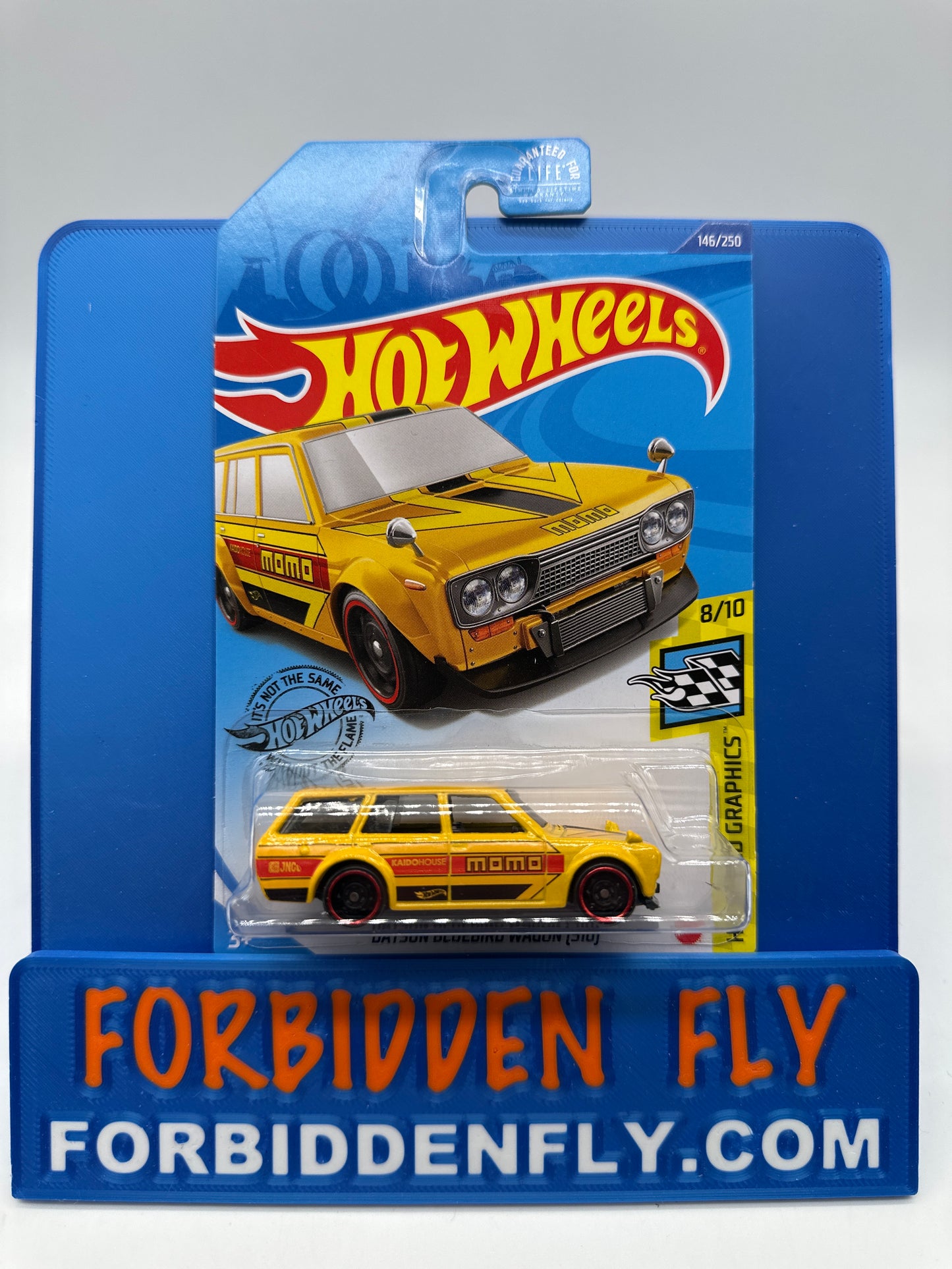 Hot Wheels 2021 Kroger Exclusive - Datsun Bluebird 510 Wagon - Yellow