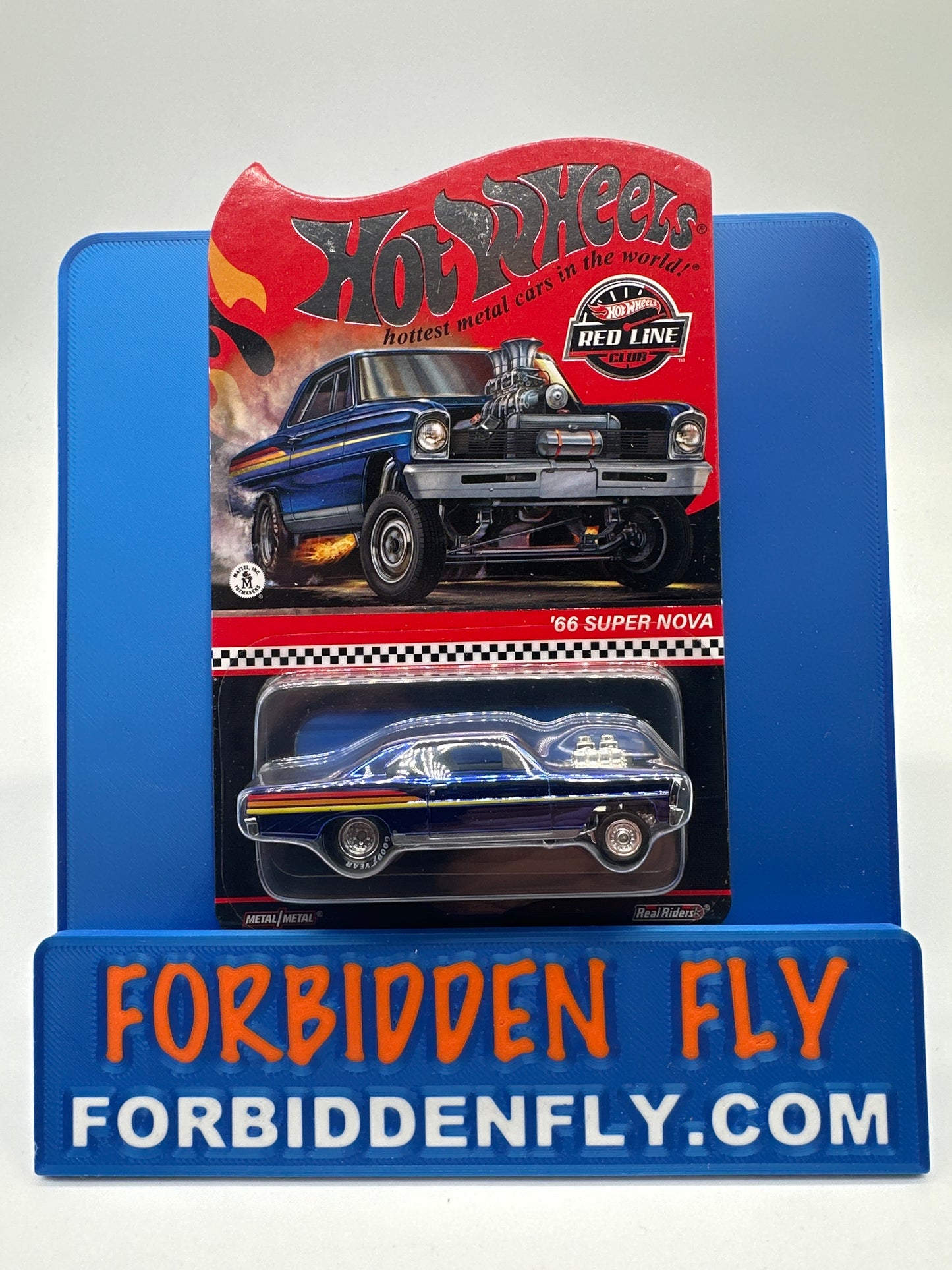 Hot Wheels RLC Red Line Club - 2023 Release - Blue ‘66 Super Nova