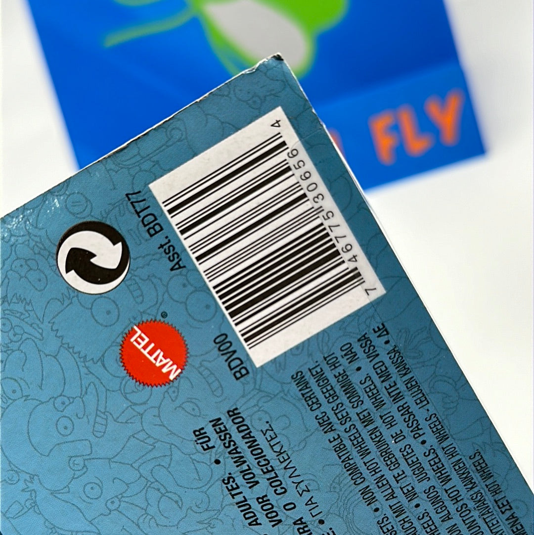 Hot Wheels 2013 Retro Entertainment Premium Single - The Simpsons - The Homer (Movie Reel Packaging)