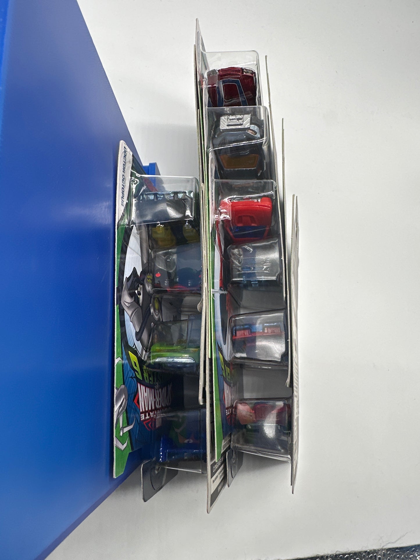 Hot Wheels - 2015 Wal Mart Exclusive Marvel Spider-Man VS Sinister 6 Series - Complete Set of 10