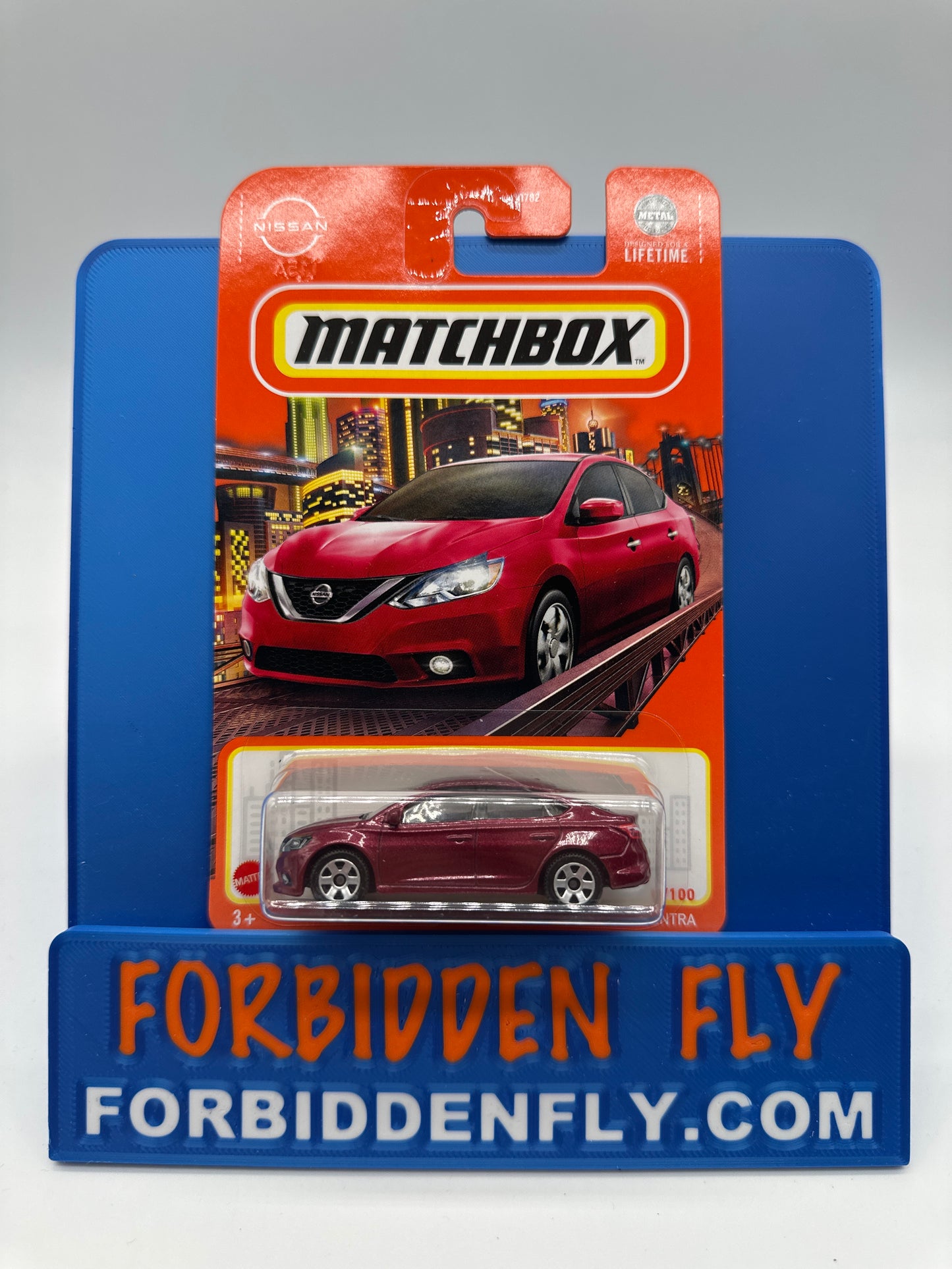 Matchbox - 2024 Mainline #9/100 - 2016 Nissan Sentra - Maroon