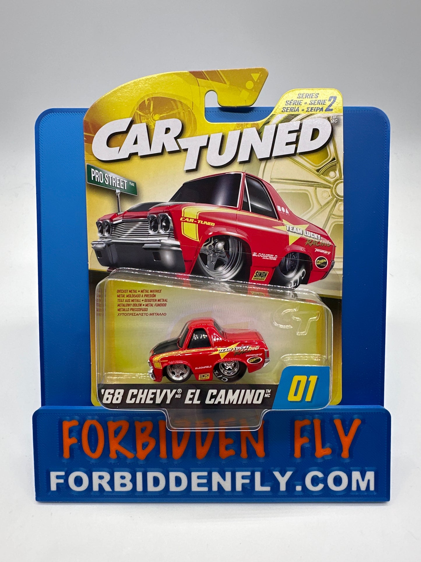 CarTuned - Hobby Exclusive - Series 2 - #1 - Red ‘68 Chevy El Camino