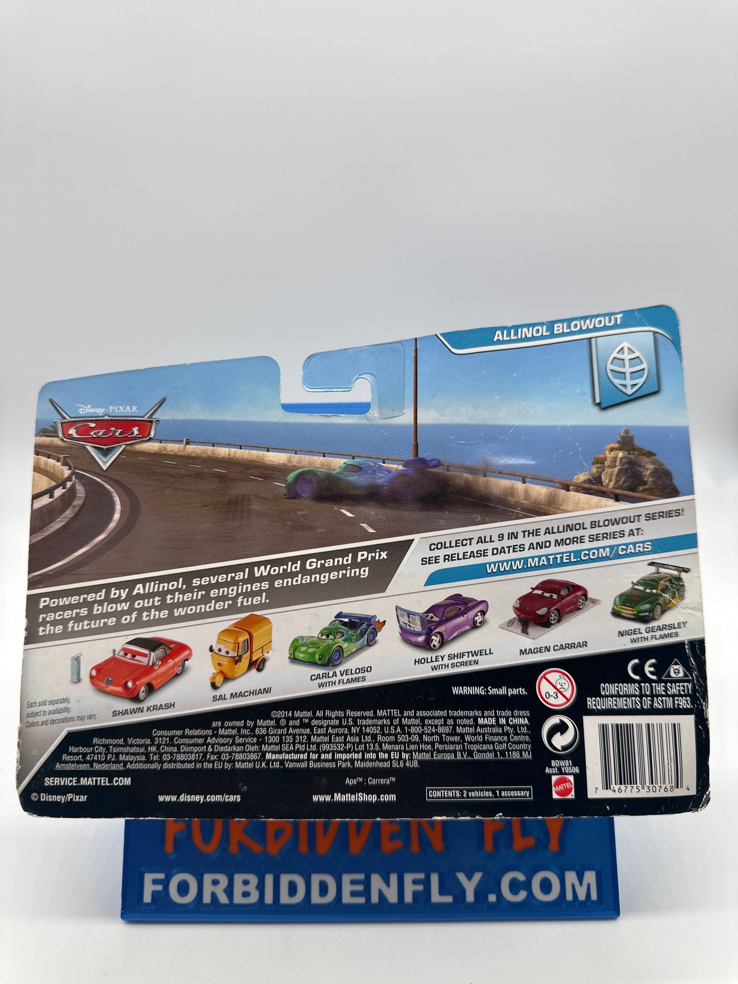 Disney Pixar Cars Movie - Allinol Blowout Series Two 2 Pack - Shawn Krash & Sal Machiani
