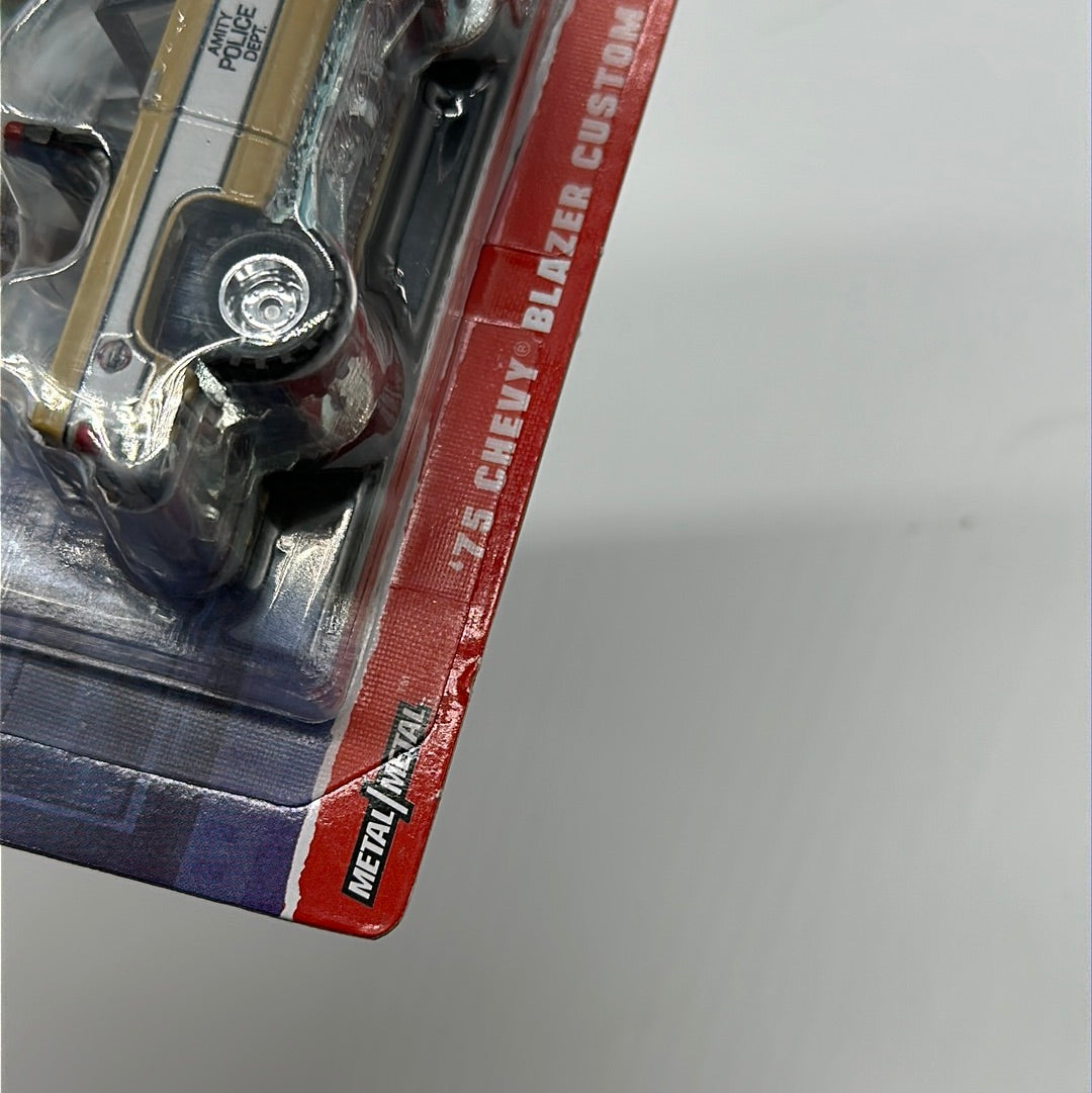Hot Wheels Premium - Retro Entertainment 2023 Mix Q Single - Jaws ‘75 Chevy Blazer Custom