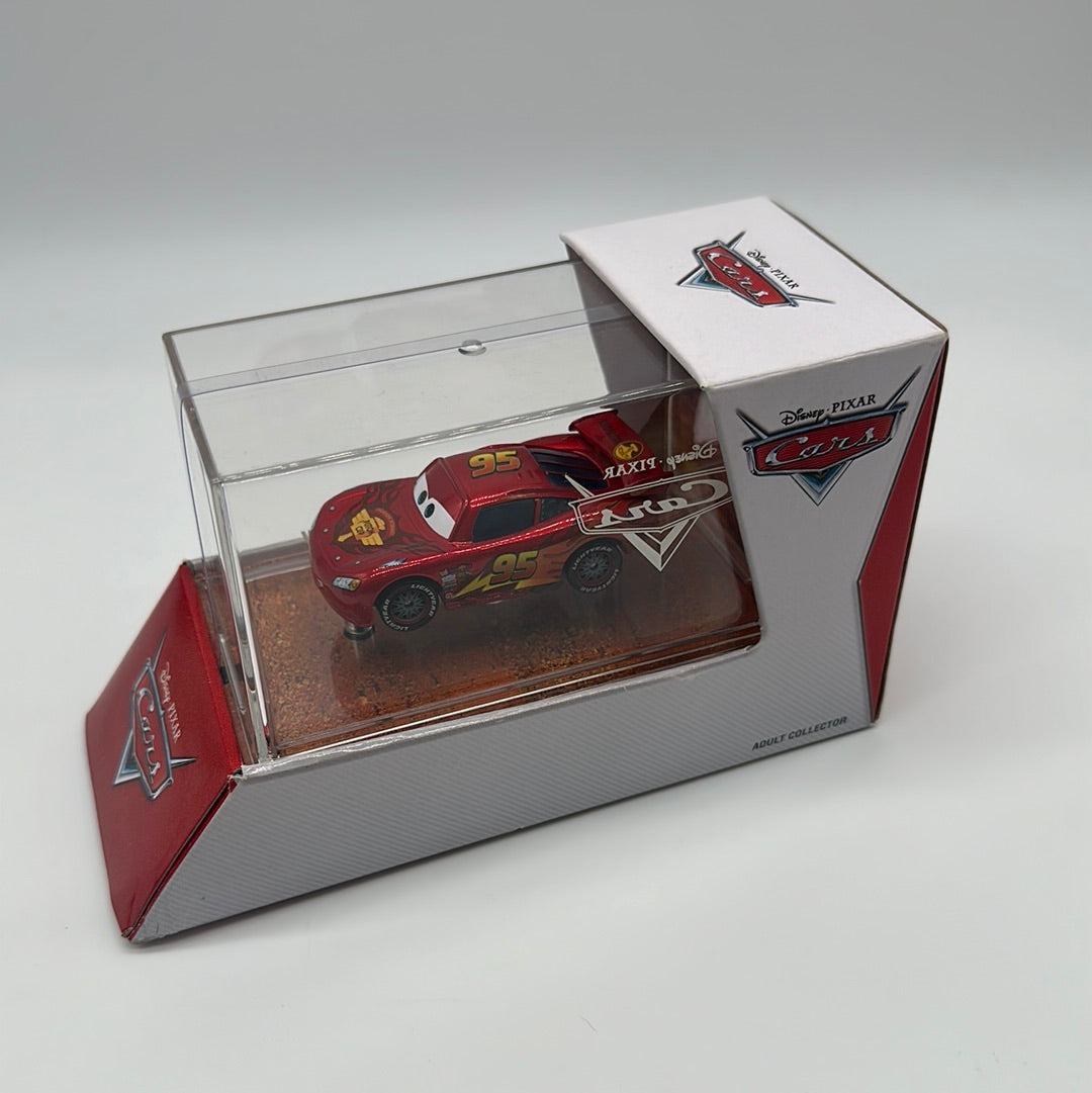Disney Pixar Cars Movie - Target Exclusive - RS Team Lightning McQueen in Display Case