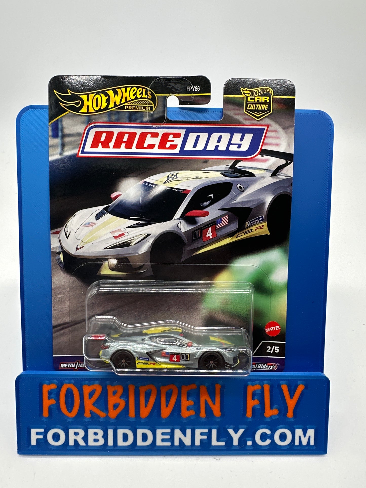 Hot Wheels Car Culture Premium - 2024 Race Day Series Single #2/5 - Corvette C8.R