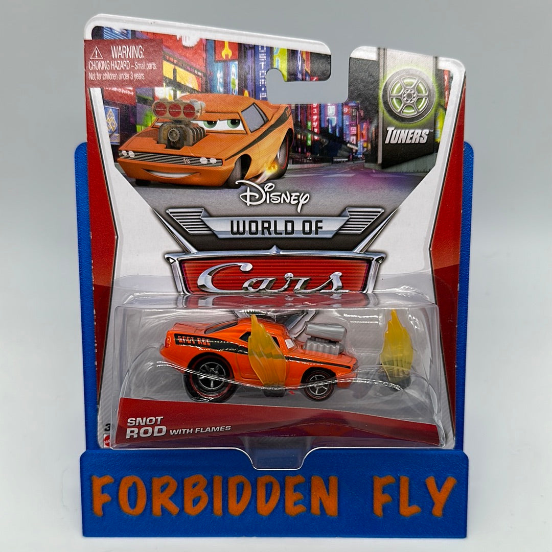 Disney Pixar Cars Movie - World of Cars Tuners Series - Snot Rod with Flames