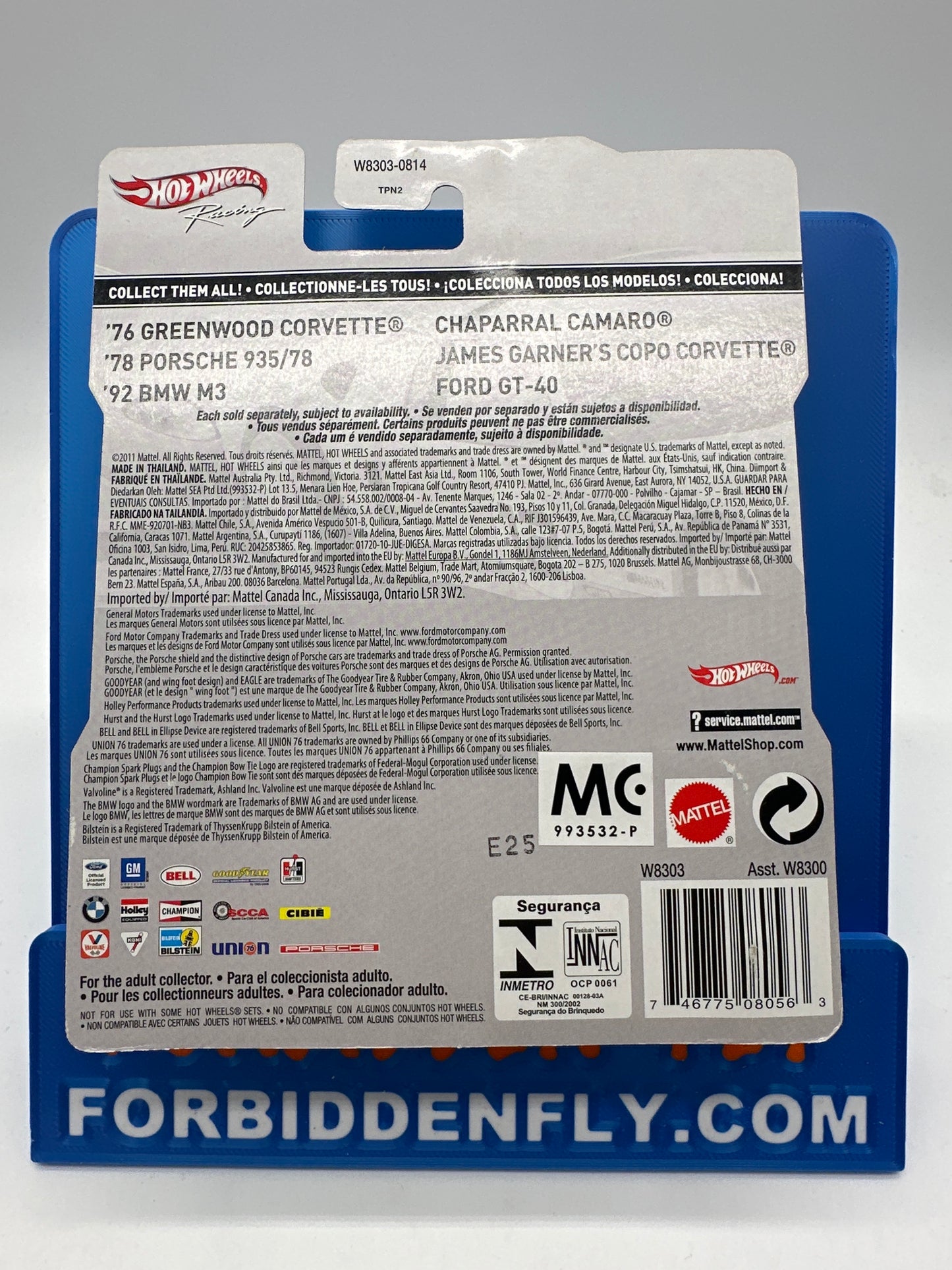 Hot Wheels Racing - 2012 ROADRCR Premium Series - ‘92 BMW M3