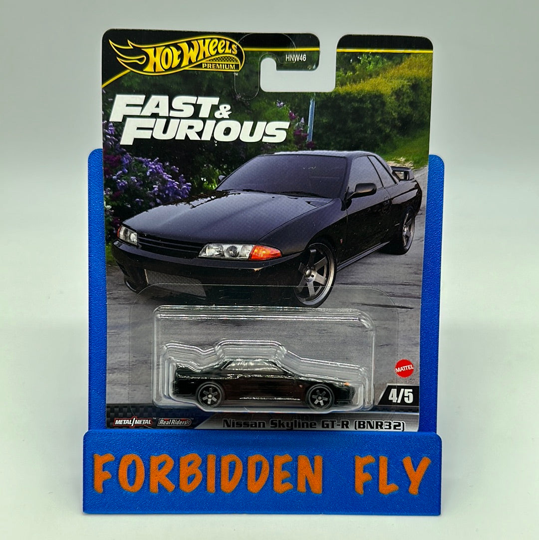 Hot Wheels Premium - 2024 Pop Culture Single - Fast & Furious - #4/5 - Nissan Skyline GT-R (BNR32)