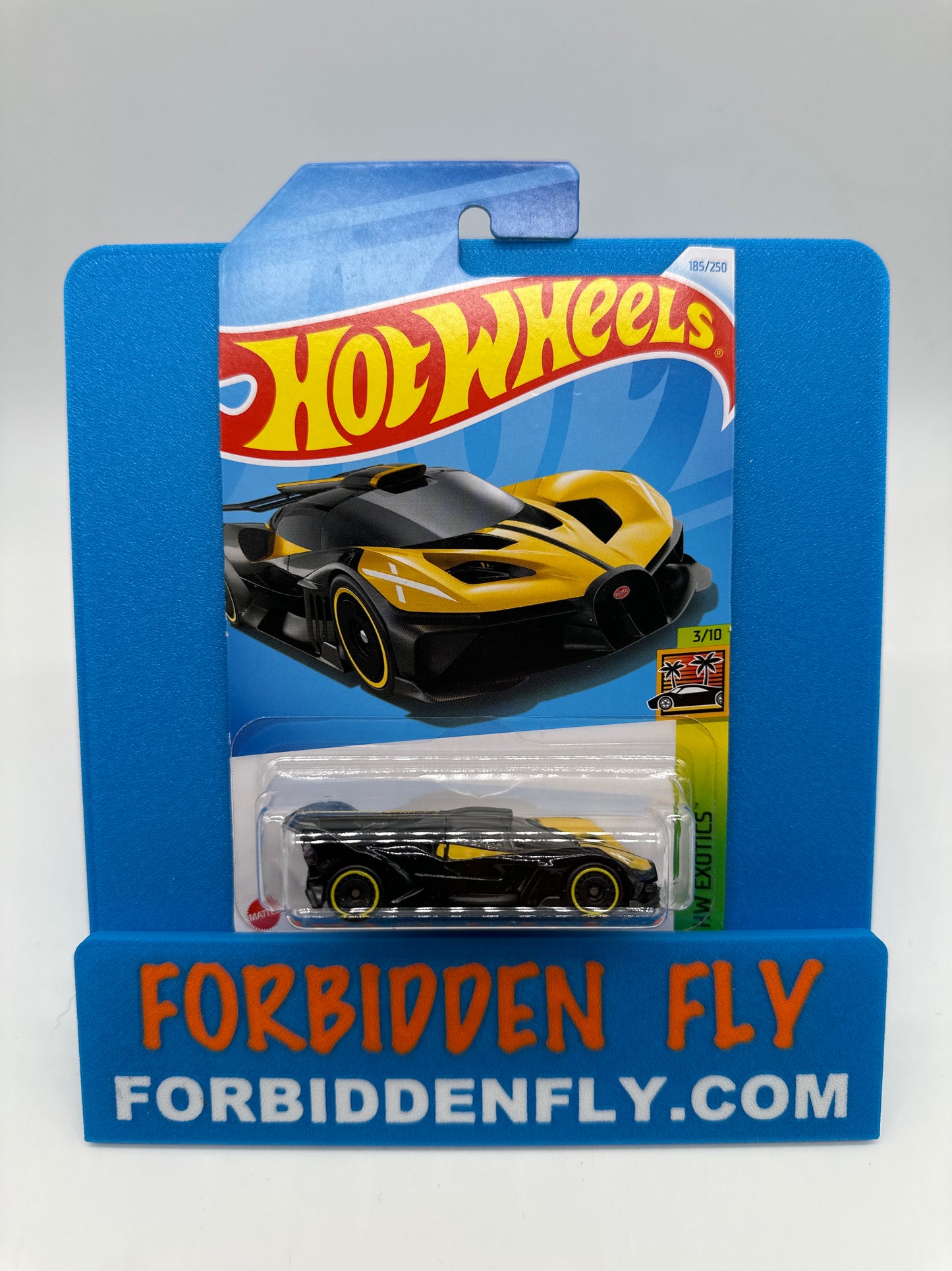 Hot Wheels 2024 K Case - International Card - Bugatti Bolide - Black