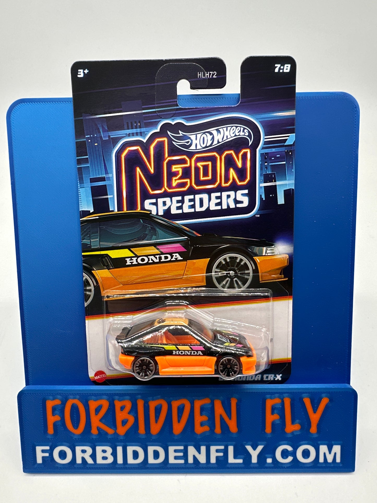 Hot Wheels - Walmart Exclusive Neon Speeders - 2026 Series 1 #7/8 - ‘85 Honda CR-X
