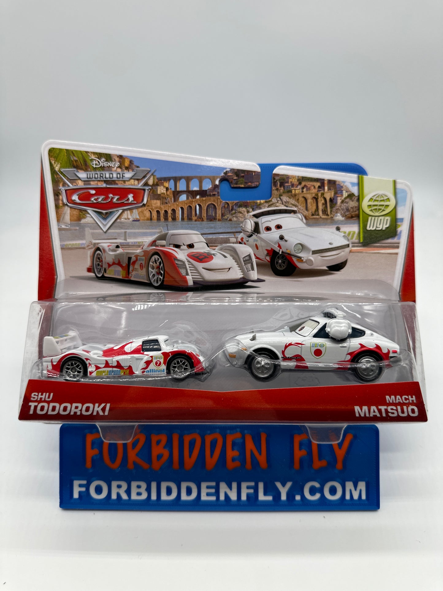Disney Pixar Cars Movie - WGP Series (Two) 2 Pack - Shu Todoroki & Mach Matsuo (Crew Chief)