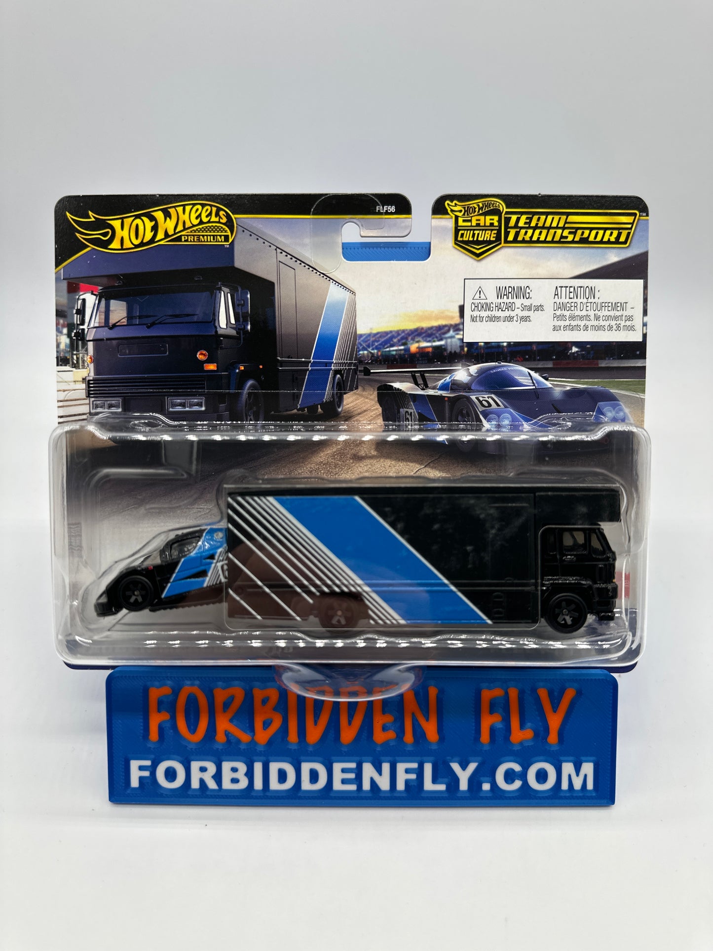 Hot Wheels Car Culture Team Transport - #67 - Sauber-Mercedes C9 & Fleet Flyer