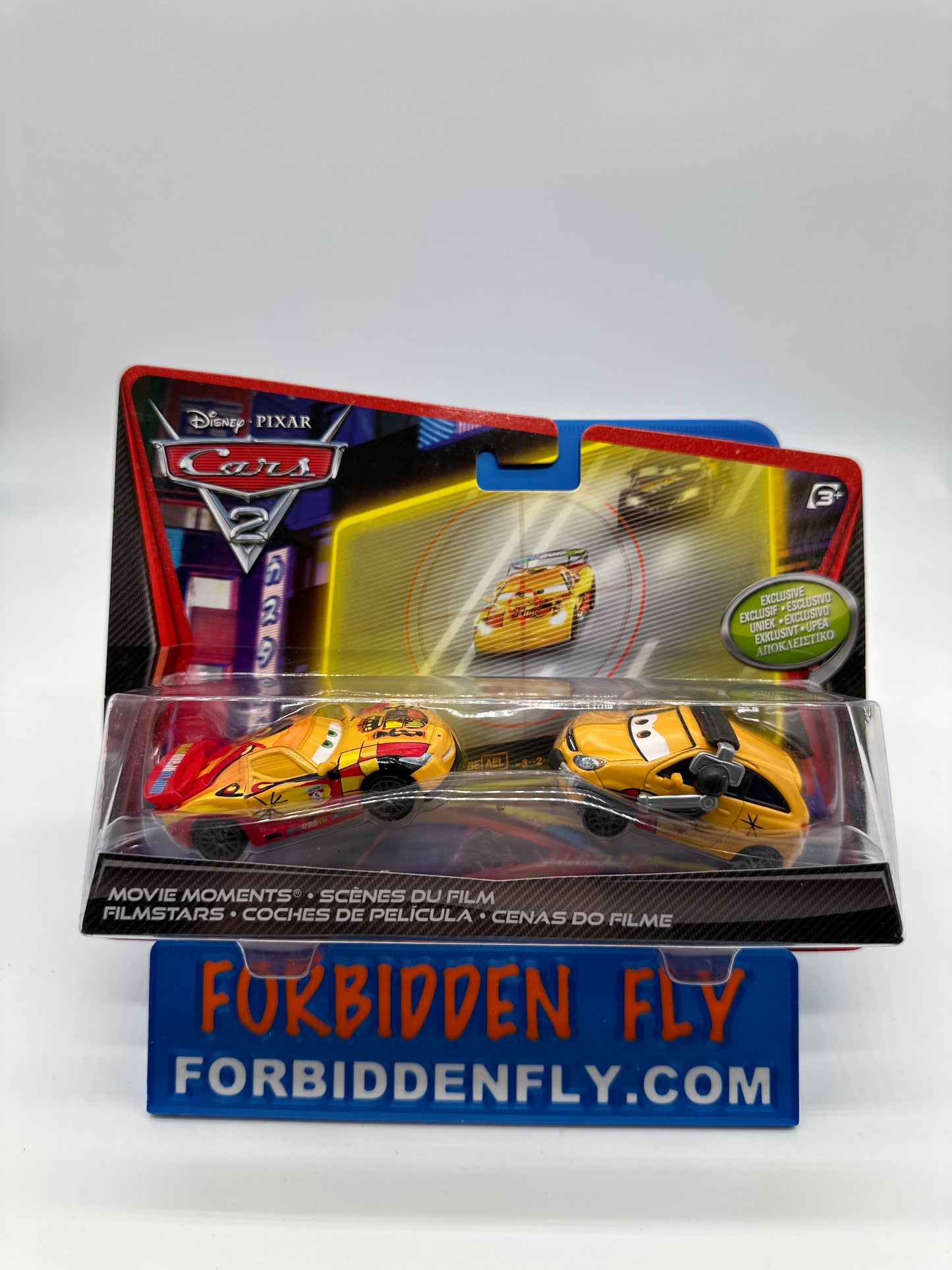 Disney Pixar Cars Movie - Cars 2 Movie Moments (Two) 2 Pack - Miguel Camino & Petro Cartalina