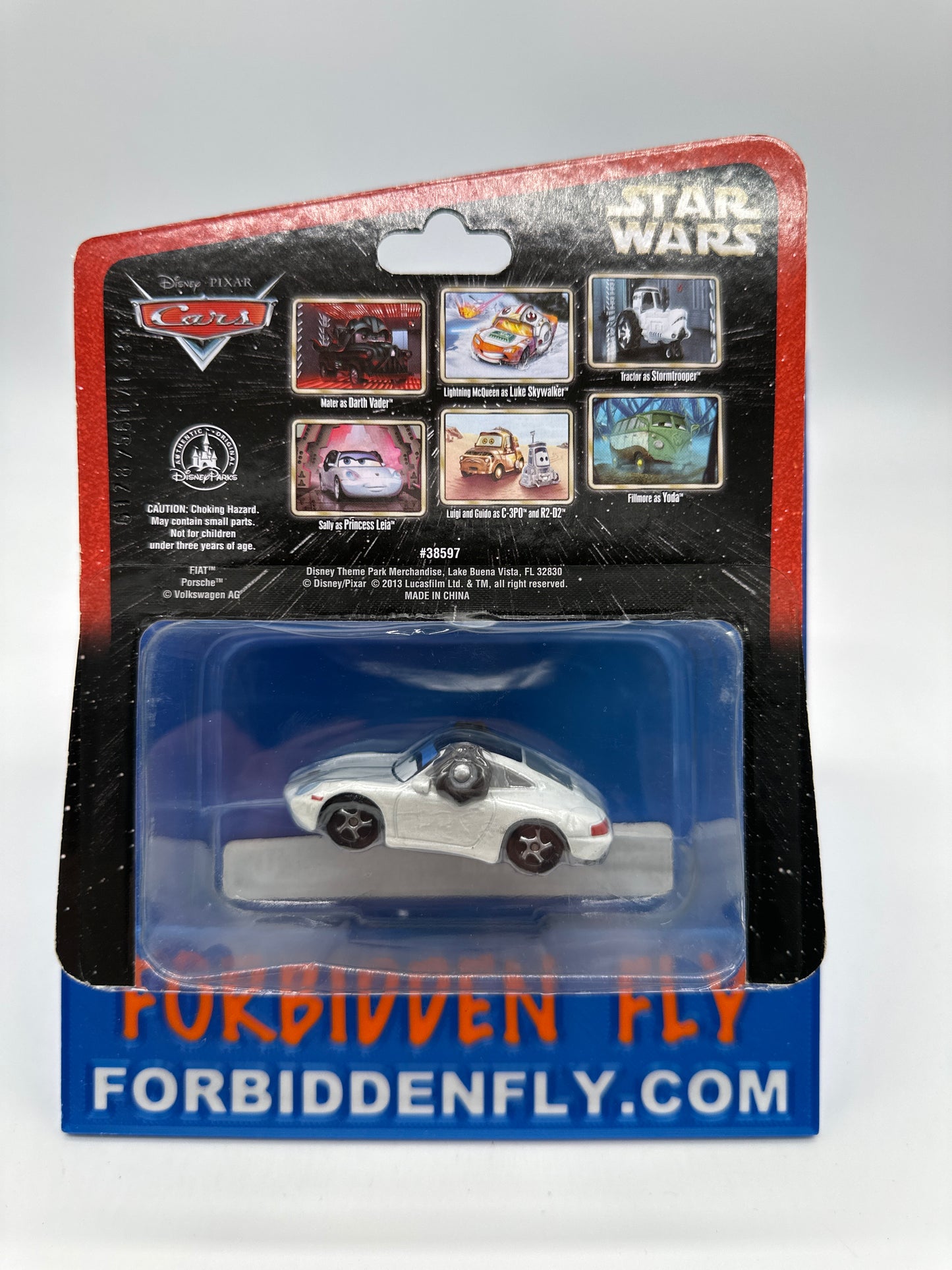 Disney Pixar Cars Movie - Disney Store Parks Exclusive Star Wars Series - Sally as Princess Leia