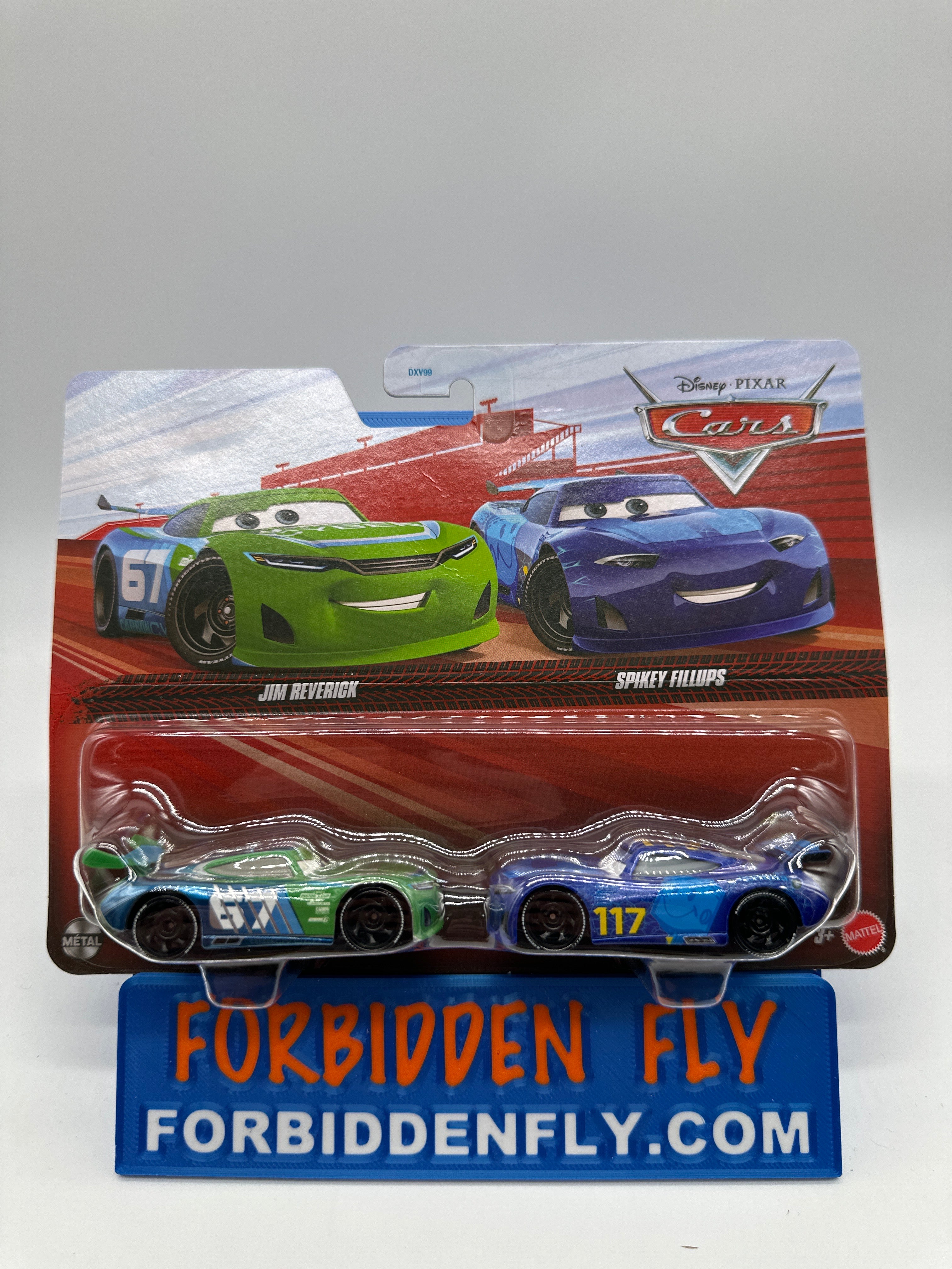 Disney Pixar Cars 2026 - (Two) 2 Pack - Jim Reverick & Spikey