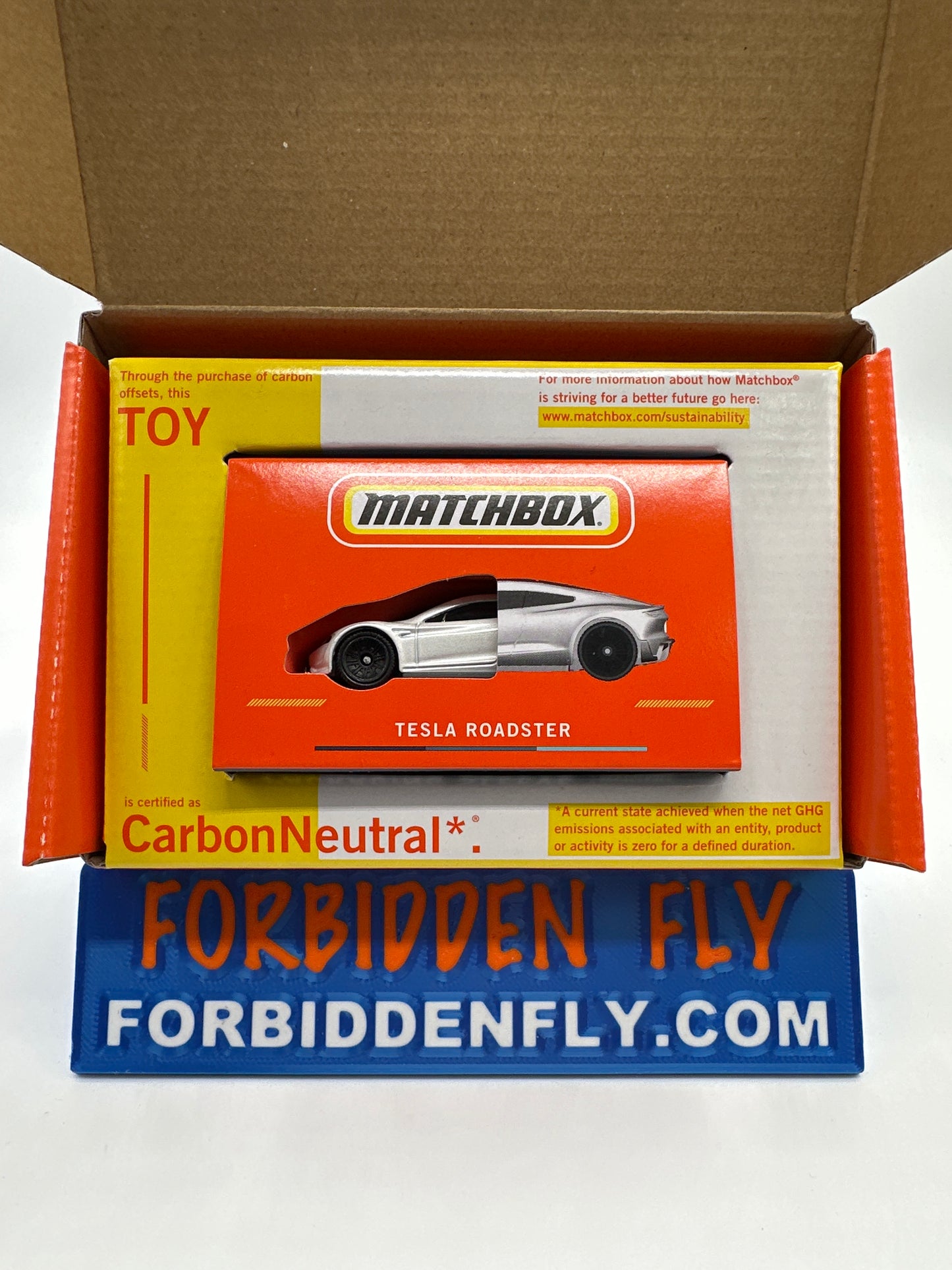 Matchbox Mattel Creations - Tesla Roadster