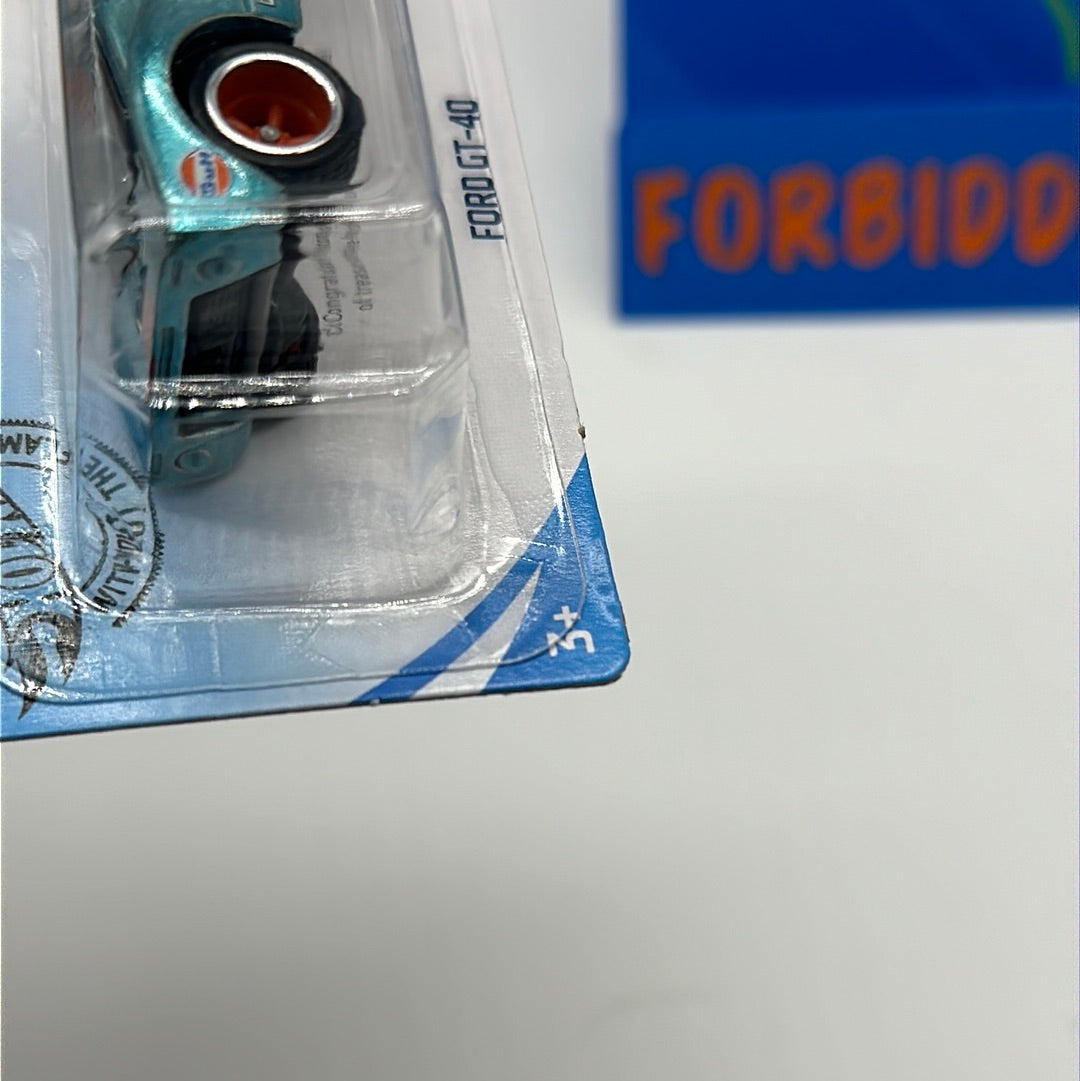 Hot Wheels 2020 Super Treasure Hunt - Factory Stickered - Gulf Ford GT-40