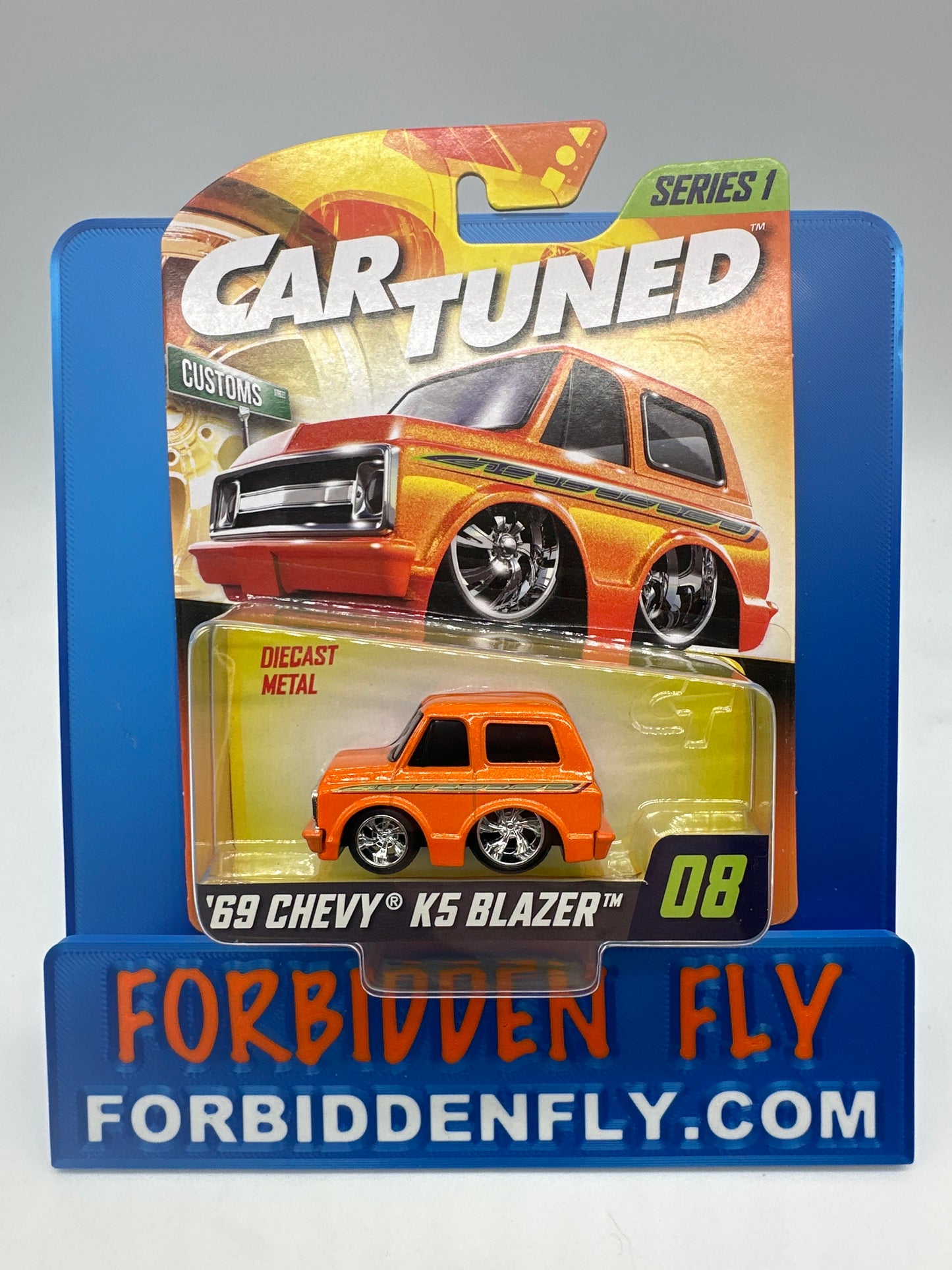 CarTuned - Series 1 Regular Retail Release #08 - Orange ‘69 Chevy K5 Blazer