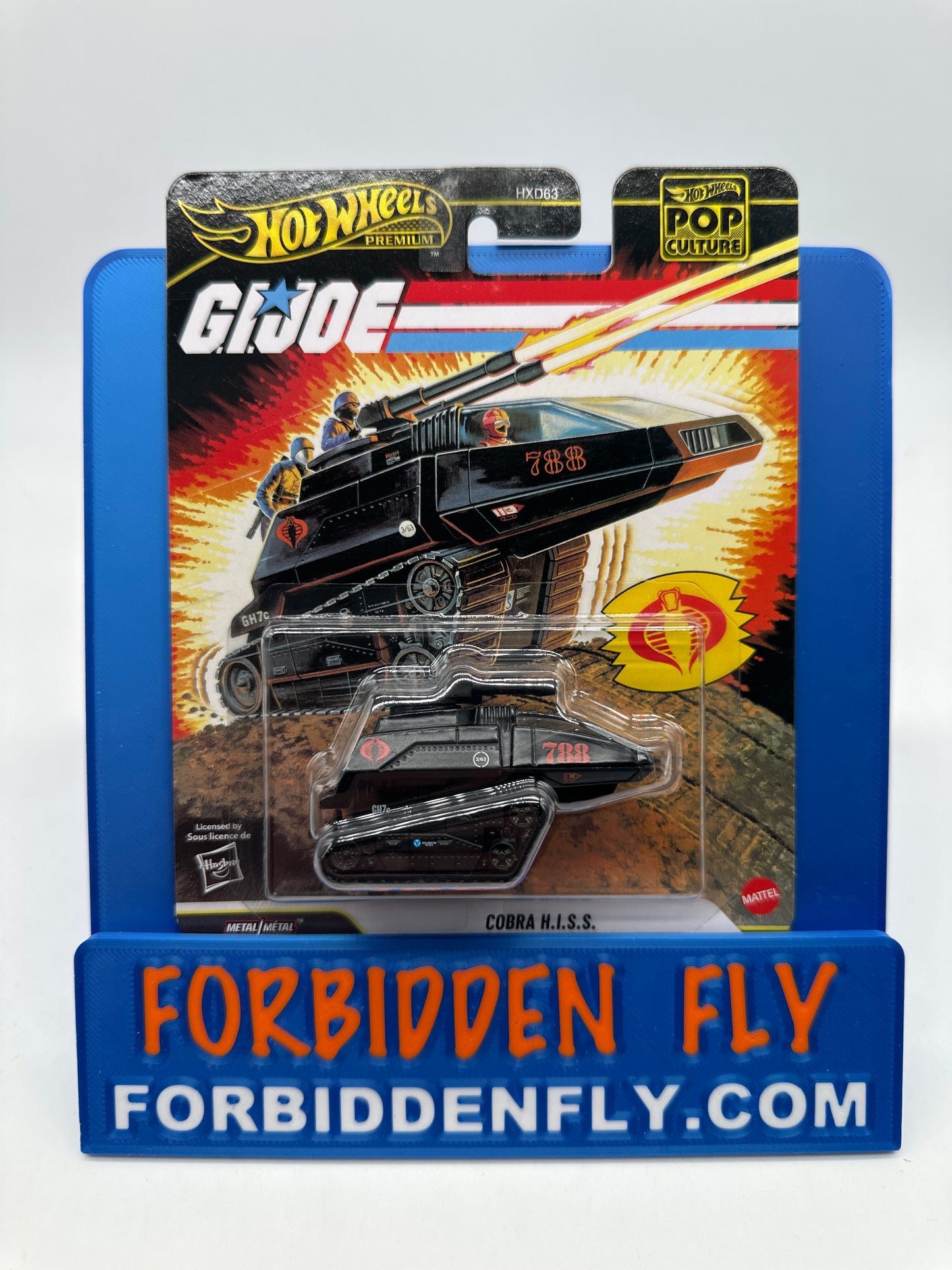 Hot Wheels Premium - Pop Culture 2026 Mix Q Single - G.I. Joe Cobra H.I.S.S.