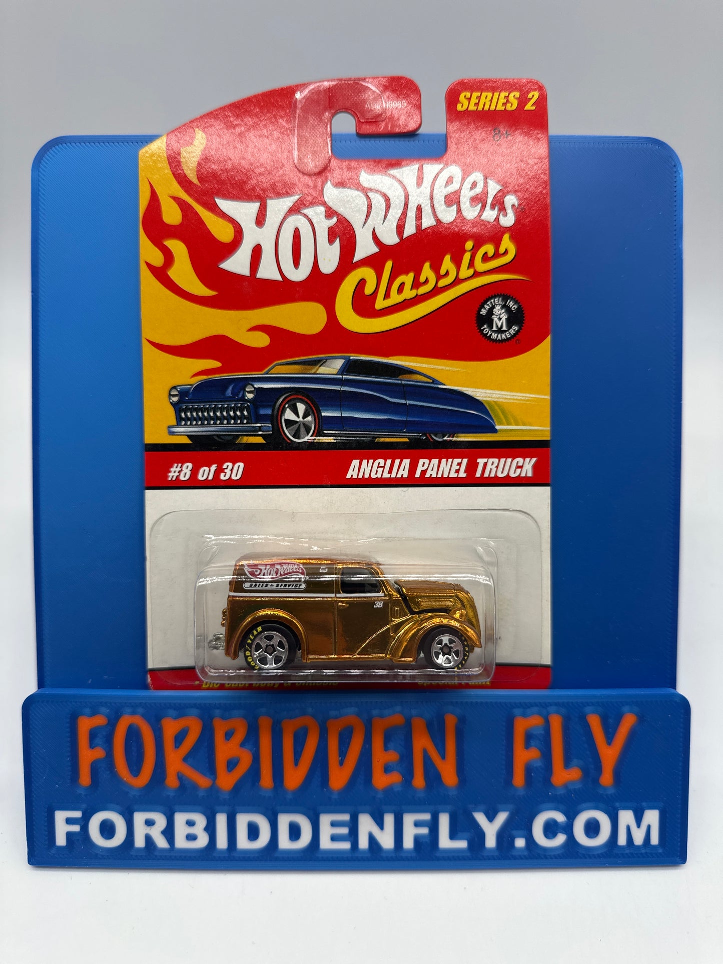 Hot Wheels Classics - Series 2 #8 of 30 - Gold Anglia Panel Truck