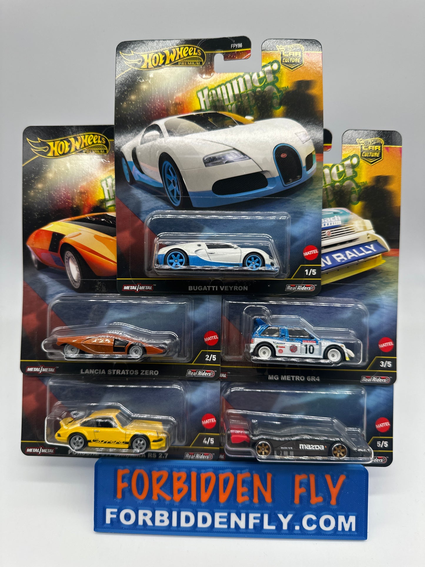 Hot Wheels Car Culture 2025 - Hammer Drop Premium Set of 5