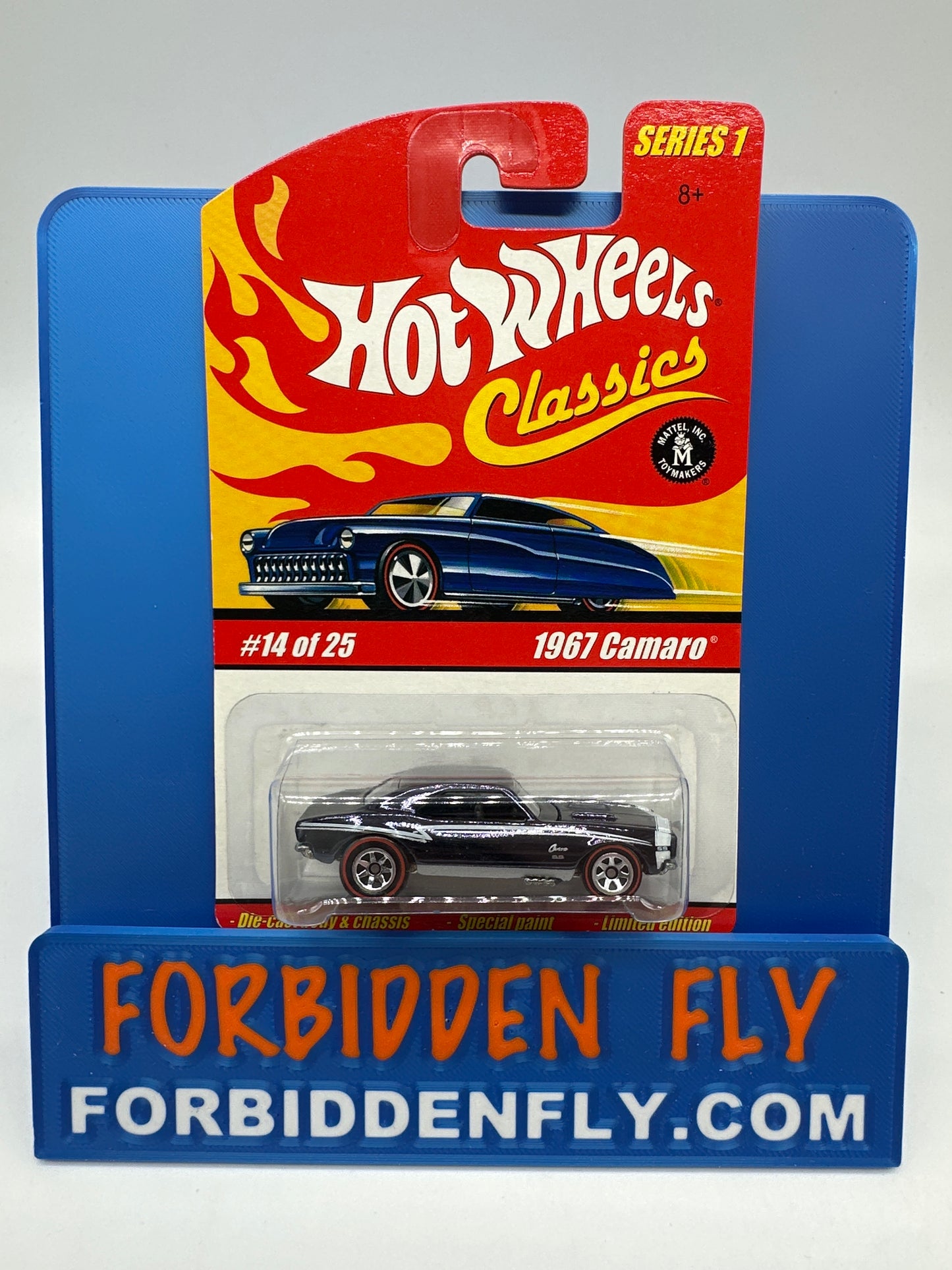 Hot Wheels Classics - Series 1 #14 of 25 - Dark Blue 1967 Camaro