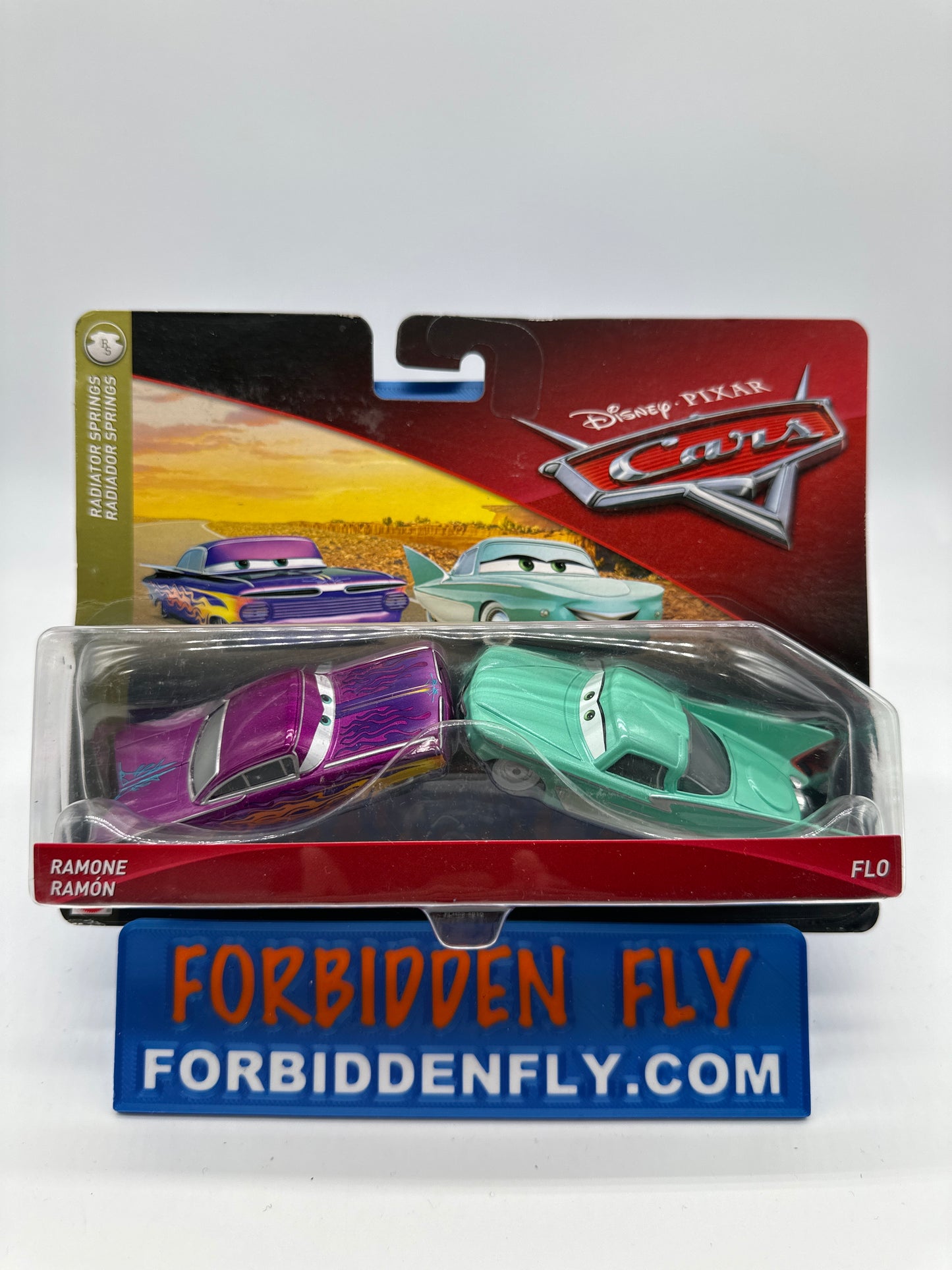 Disney Pixar Cars Movie - Two 2 Pack - Radiator Springs Series - Ramone & Flo