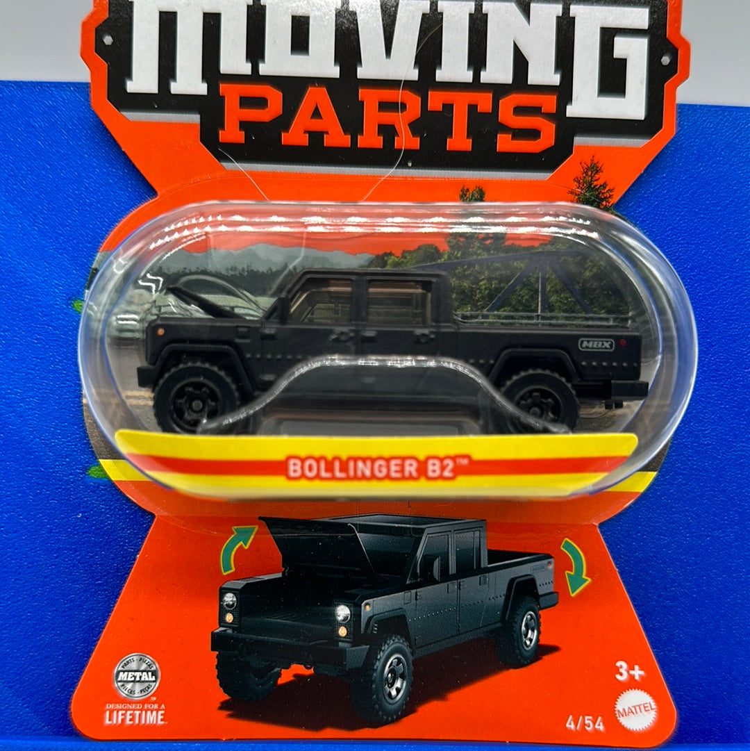 Matchbox 70 Years Moving Parts Series - #4/54 - Bollinger B2 - Black
