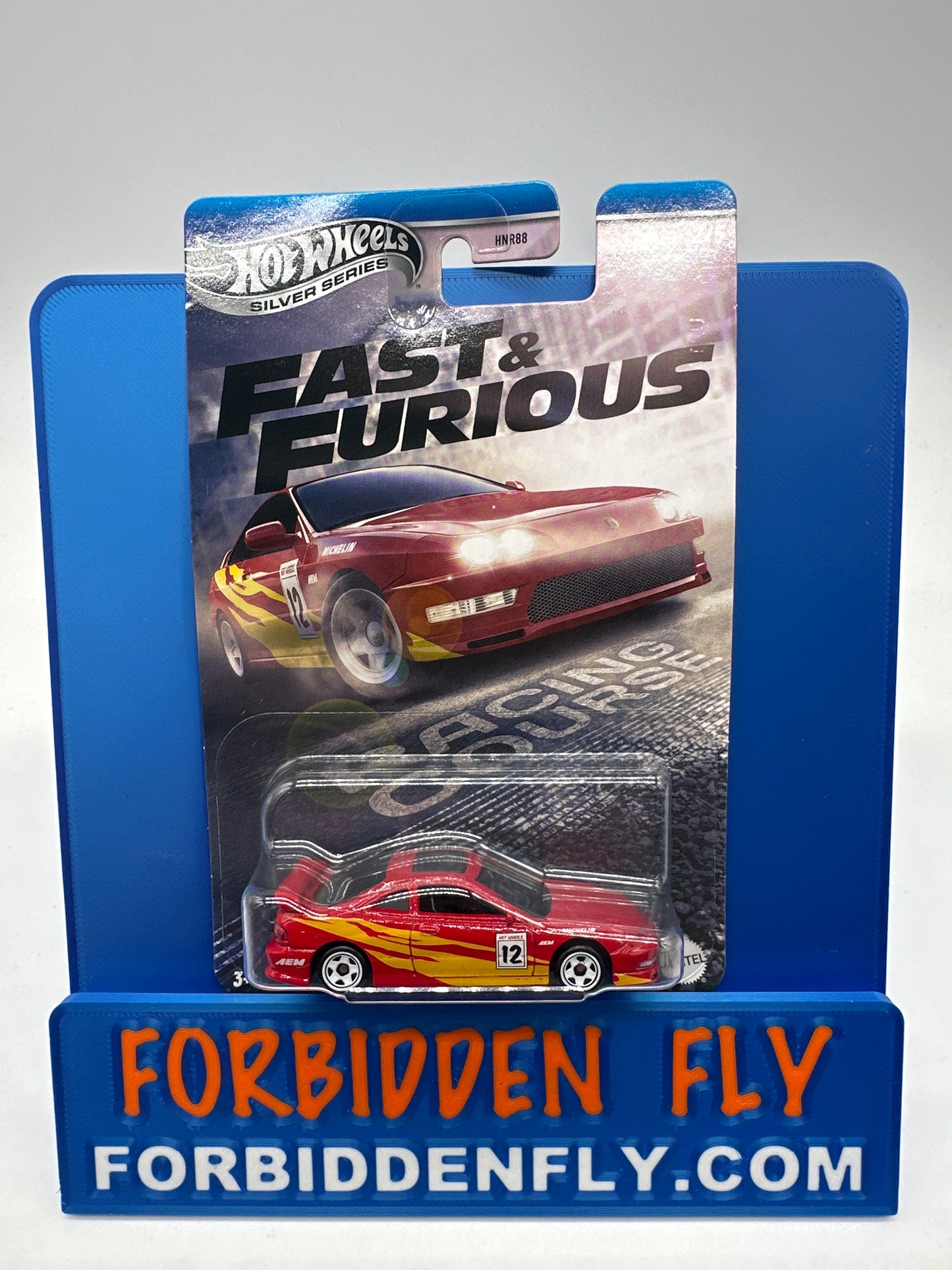 Hot Wheels 2025 Silver Series - Wal Mart Exclusive - Fast & Furious Racing Course Series - #2/5 1996 Acura Integra GSR