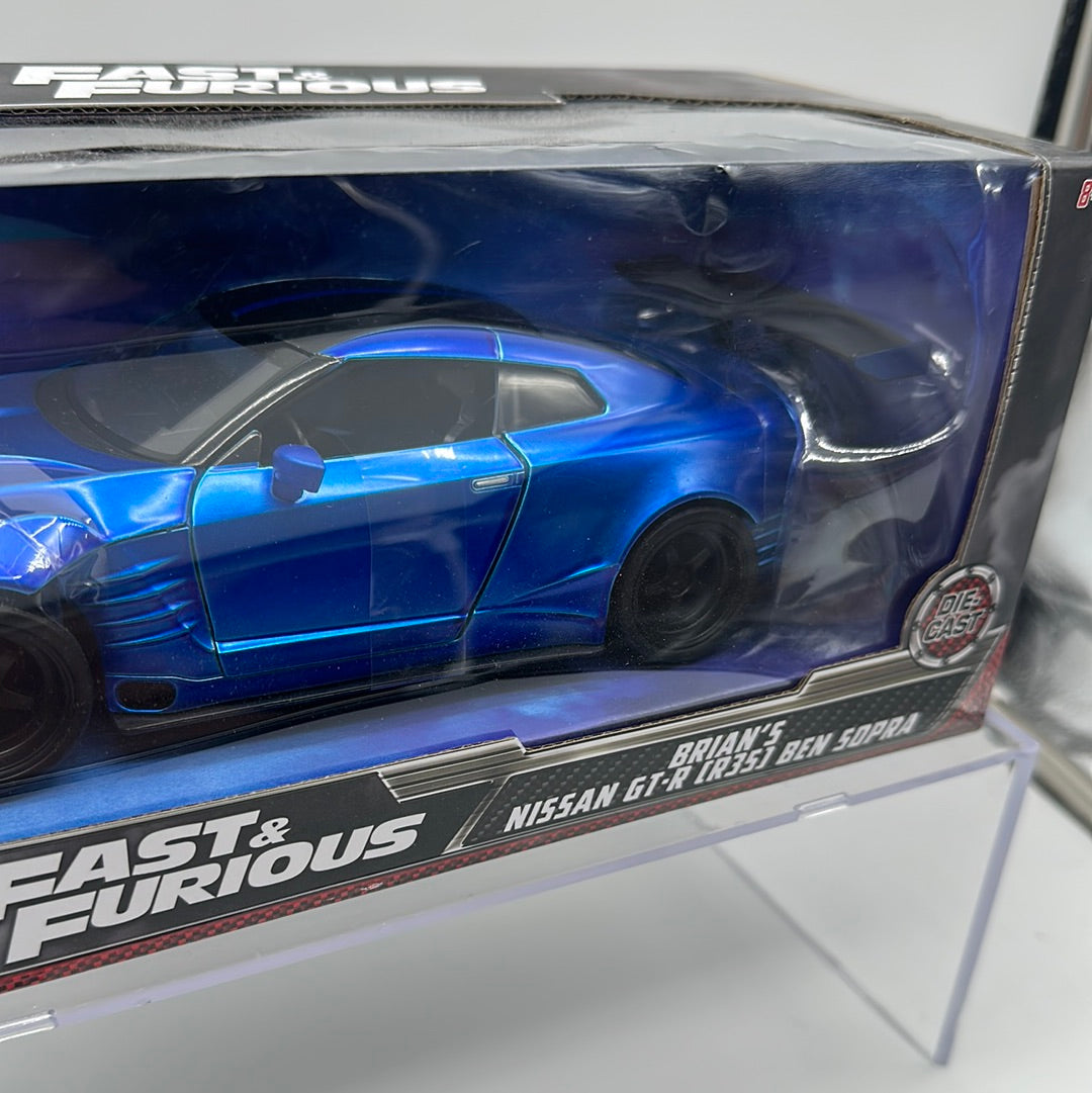 Jada 1:24 Scale - Fast and Furious - Brian’s Nissan GT-R (R35) Ben Sopra