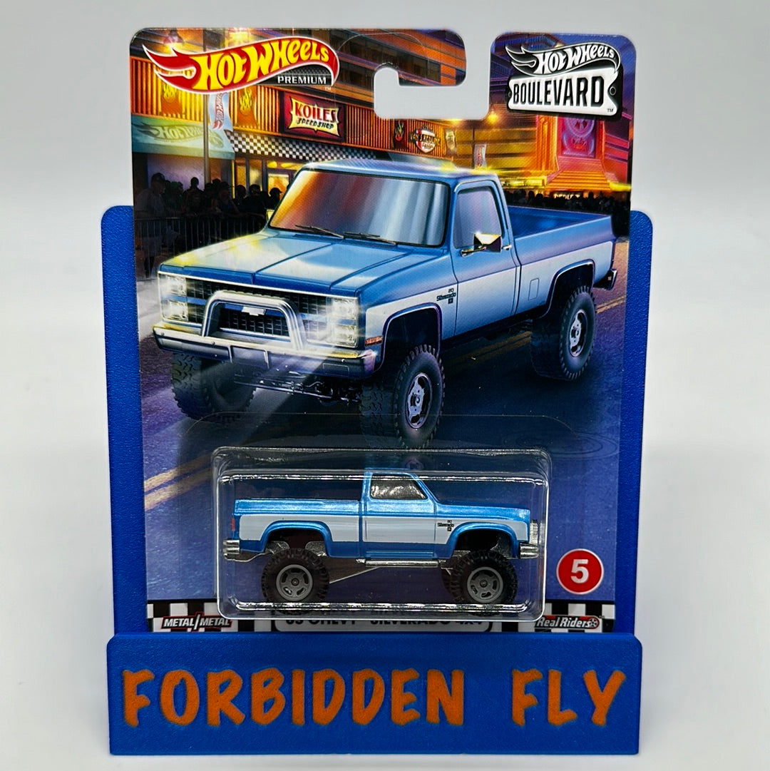 Hot Wheels Boulevard Mix A Single - #5 ‘83 Chevy Silverado 4X4