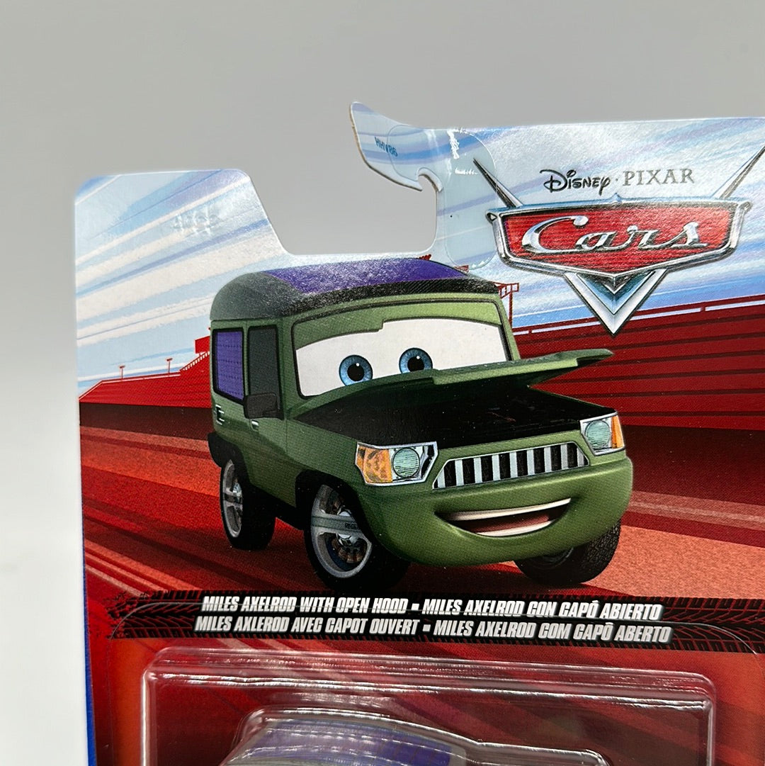 Disney Pixar Cars Movie - Cars 2 - Miles Axlerod with Open Hood