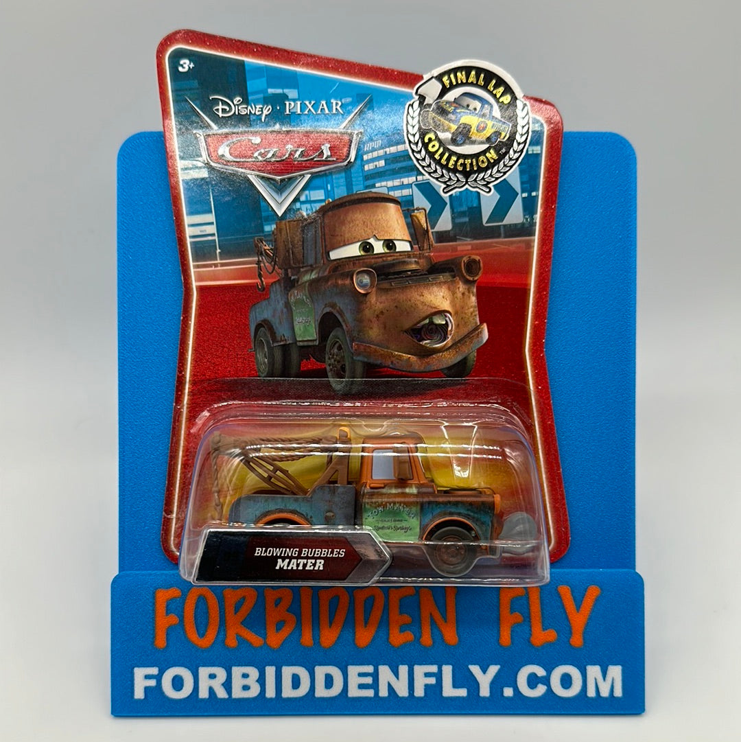 Disney Pixar Cars Movie - Final Lap Collection Series - Blowing Bubbles Mater