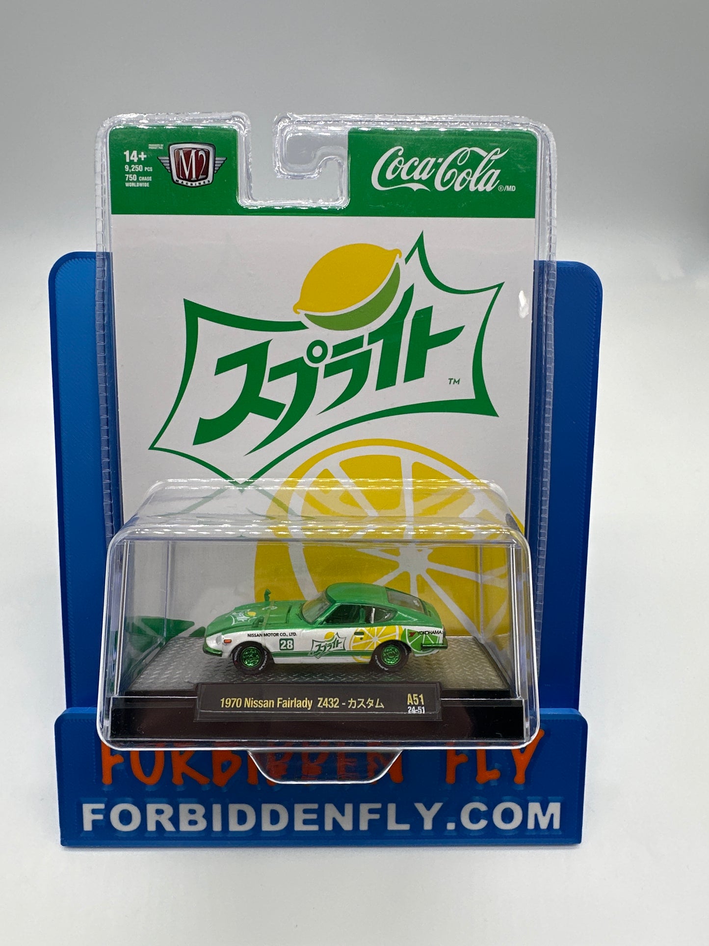 M2 Machines Acrylic Boxed Car - Coca Cola Series A51 - 1970 Nissan Fairlady Z432 - Chase