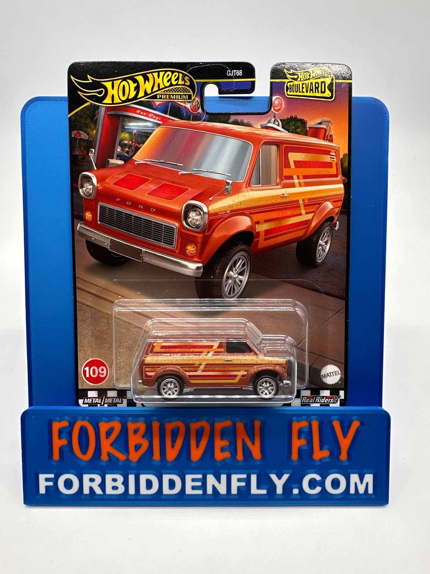 Hot Wheels Boulevard - #109 - Ford Transit Supervan - Single Car