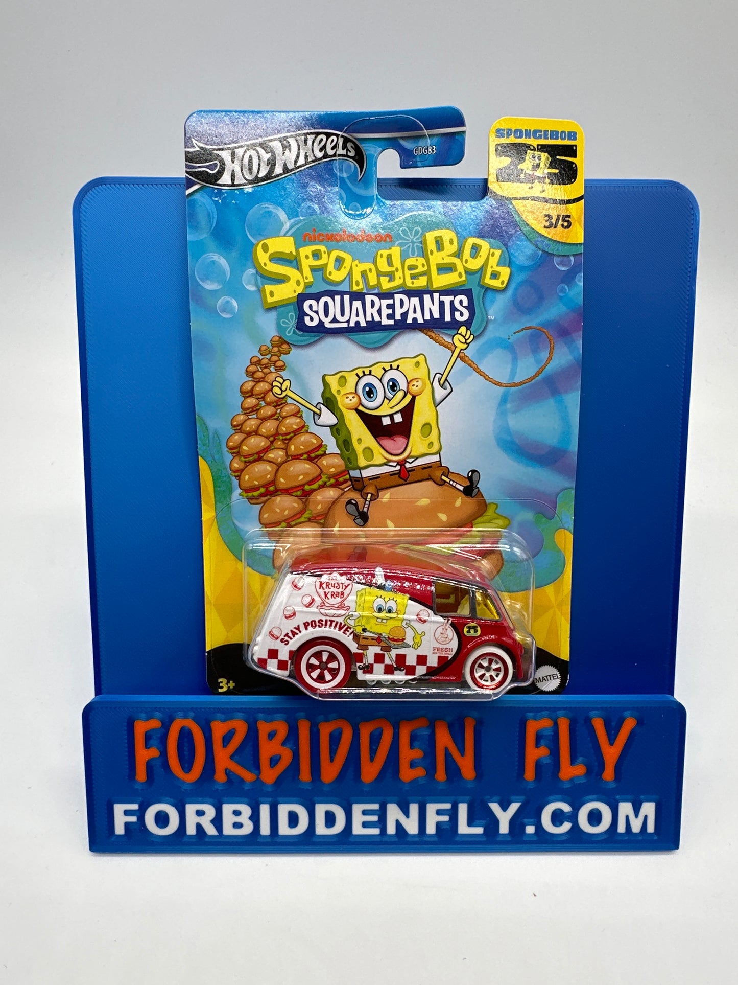 Hot Wheels 2024 Walmart Exclusive SpongeBob Squarepants Set of 5