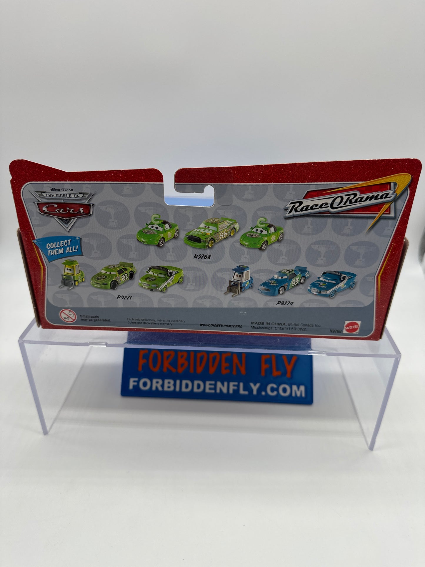Disney Pixar Cars Movie - Race O Rama Series - Chick Fan Mia & Tia w/ Chick Hicks 3 Car Gift Pack Set