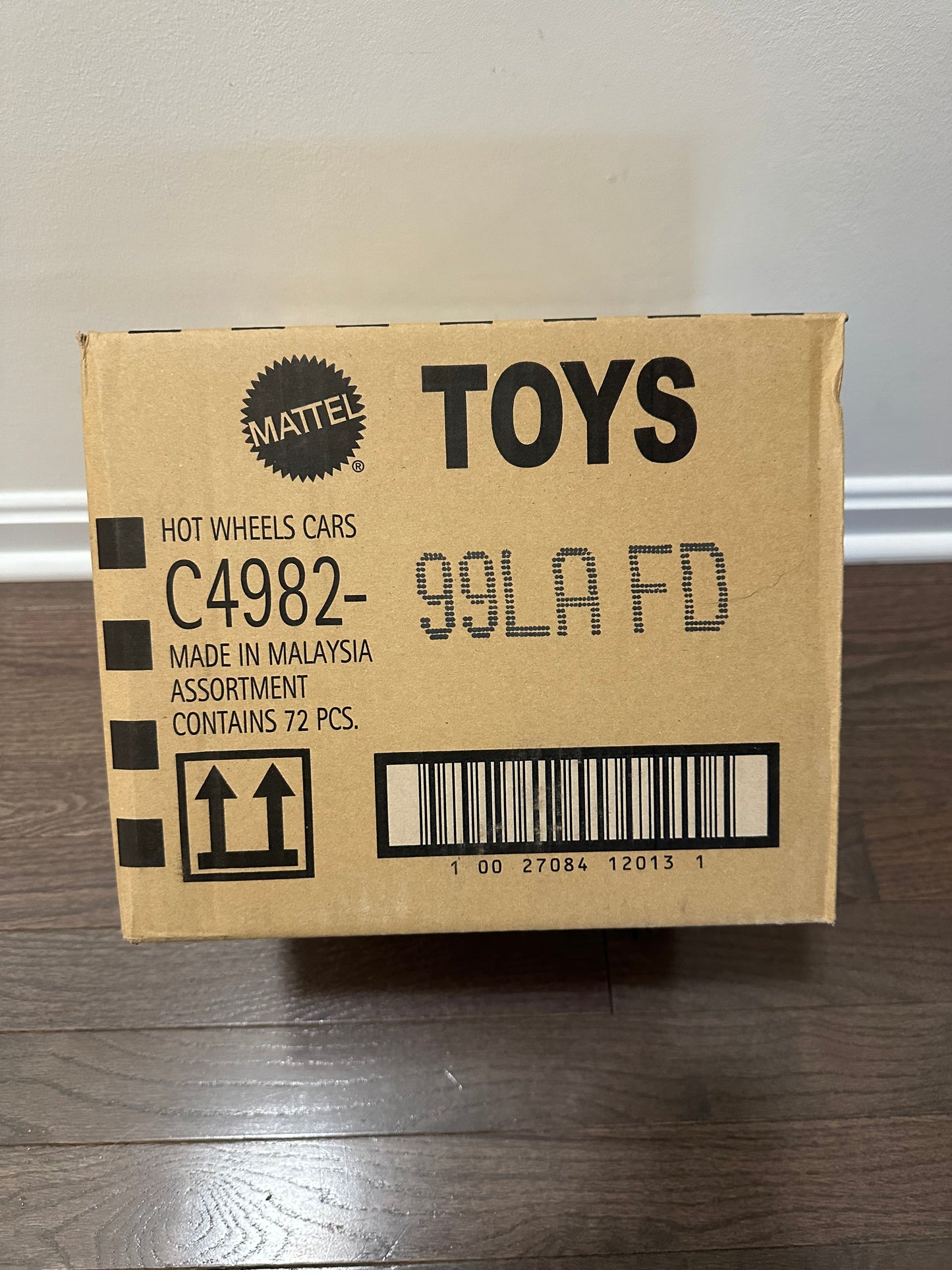 Hot Wheels - Factory Sealed International Cards Mainline Case of 72 - 2024 A Case