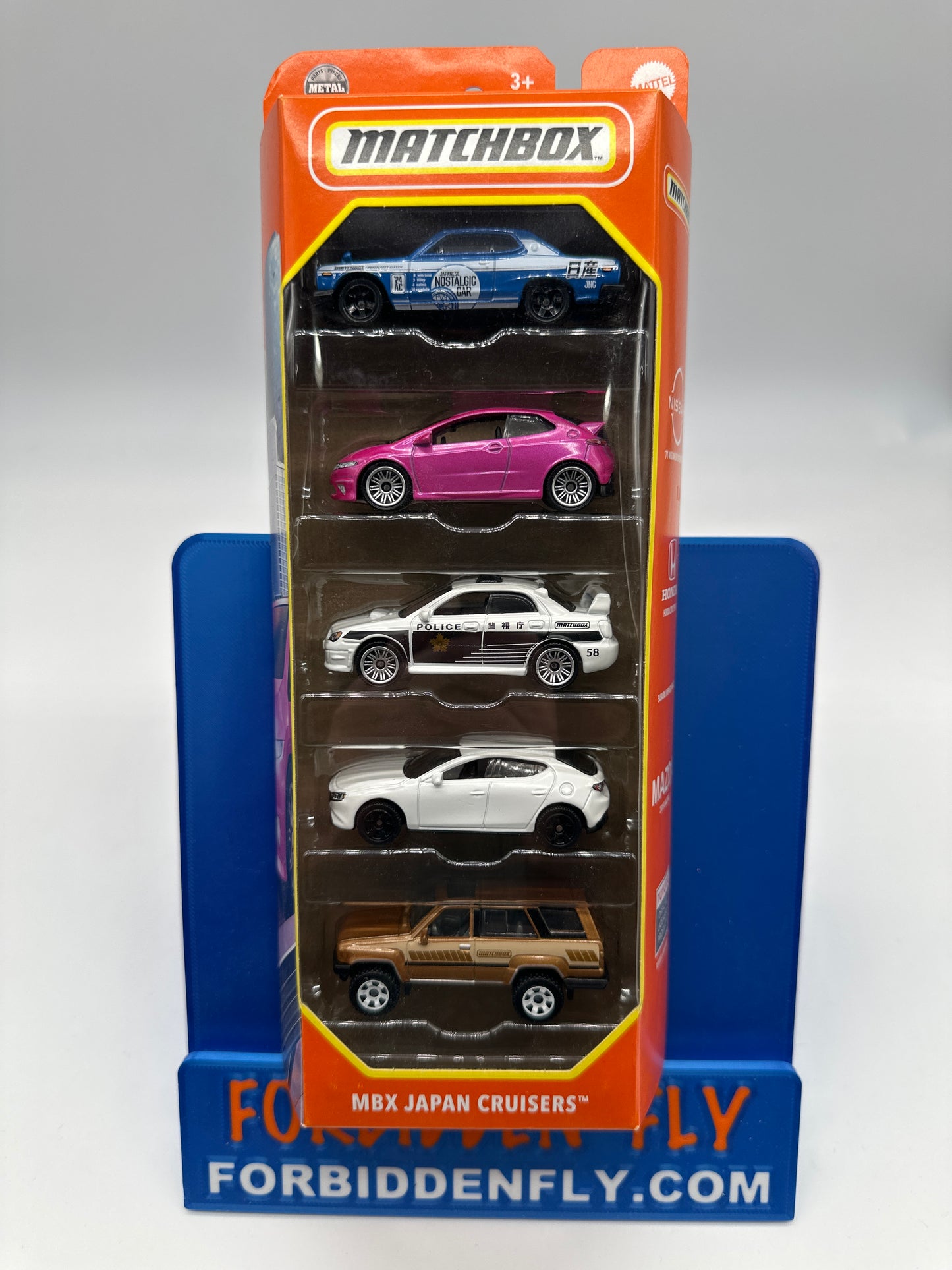 Matchbox 5 Pack - 2024 MBX Japan Cruisers