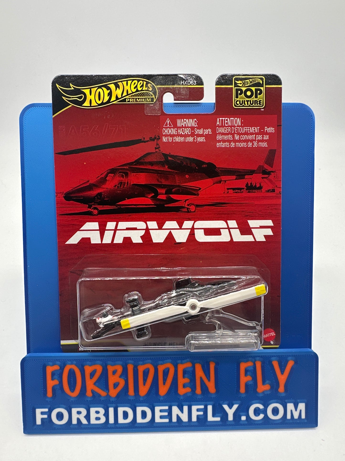 Hot Wheels Premium - Pop Culture 2026 Mix Q Single - Airwolf Helicopter