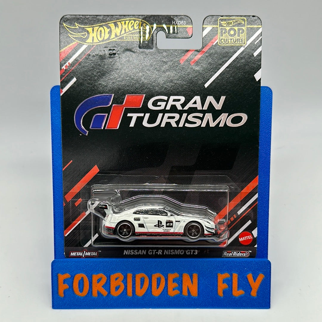 Hot Wheels Premium - Pop Culture 2024 Single - Gran Turismo Nissan GT-R Nismo GT3 Skyline