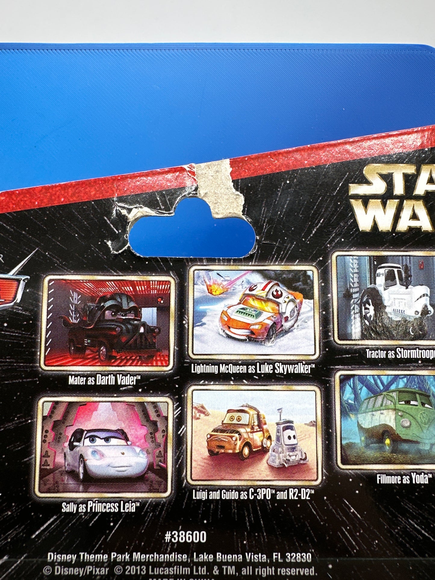 Disney Pixar Cars Movie - Disney Store Parks Exclusive Star Wars Series - Fillmore as Yoda