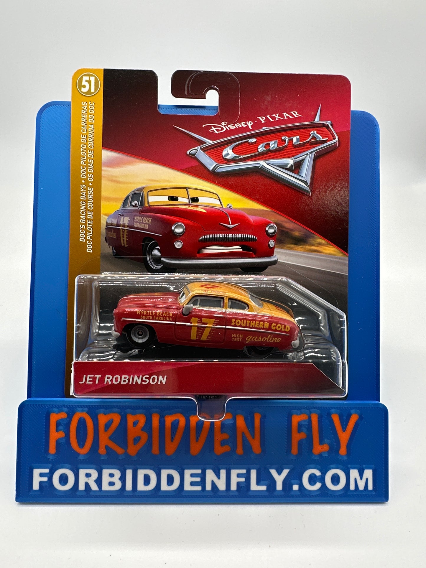Disney Pixar Cars Movie - Doc’s Racing Days Series - Jet Robinson