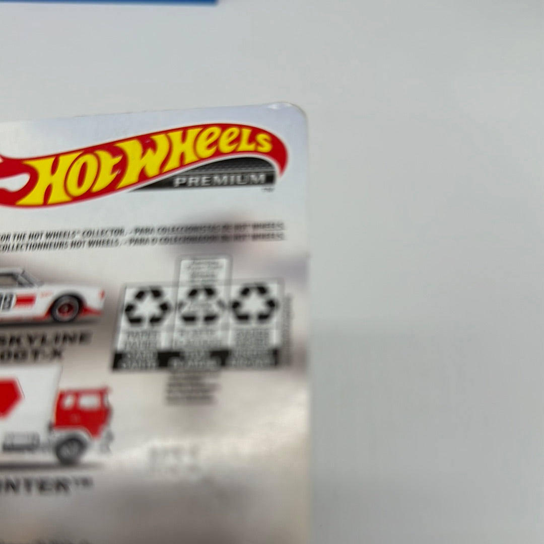 Hot Wheels Car Culture Team Transport - #13 - Momo Porsche 356A Outlaw & Volkswagen Transporter T1 Pickup